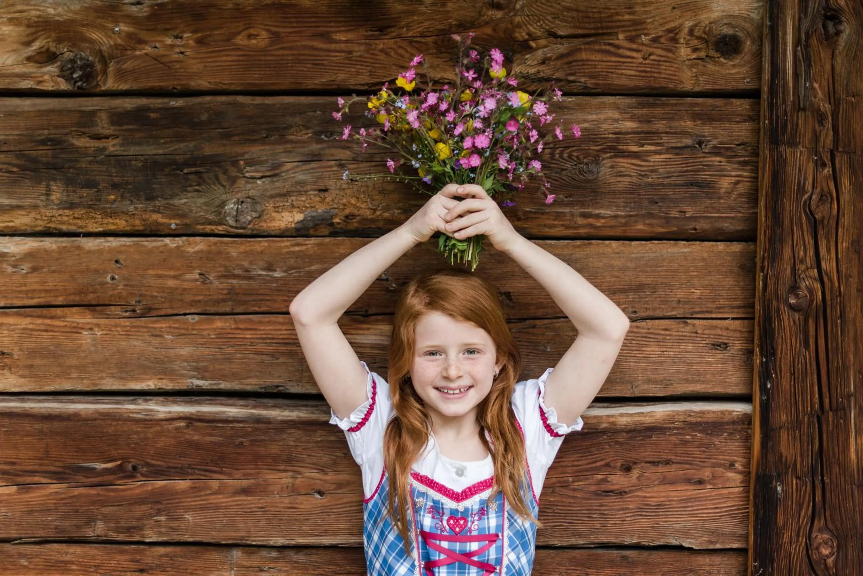 Family in Das Naturhotel die Eng