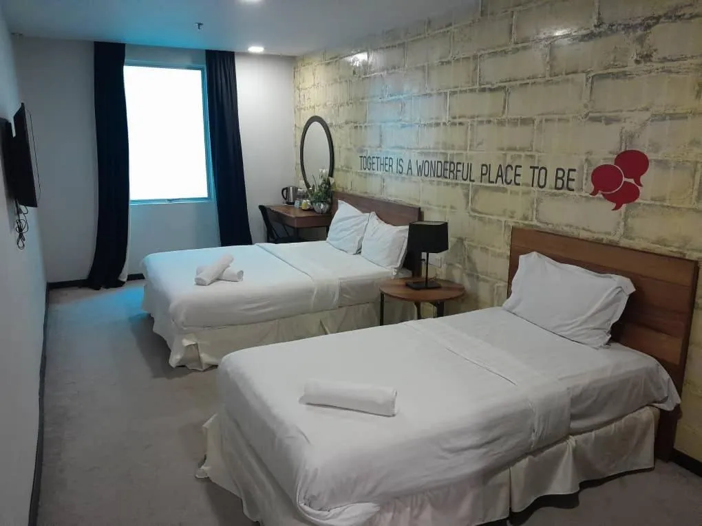 Bed in Hotel Pi Ipoh