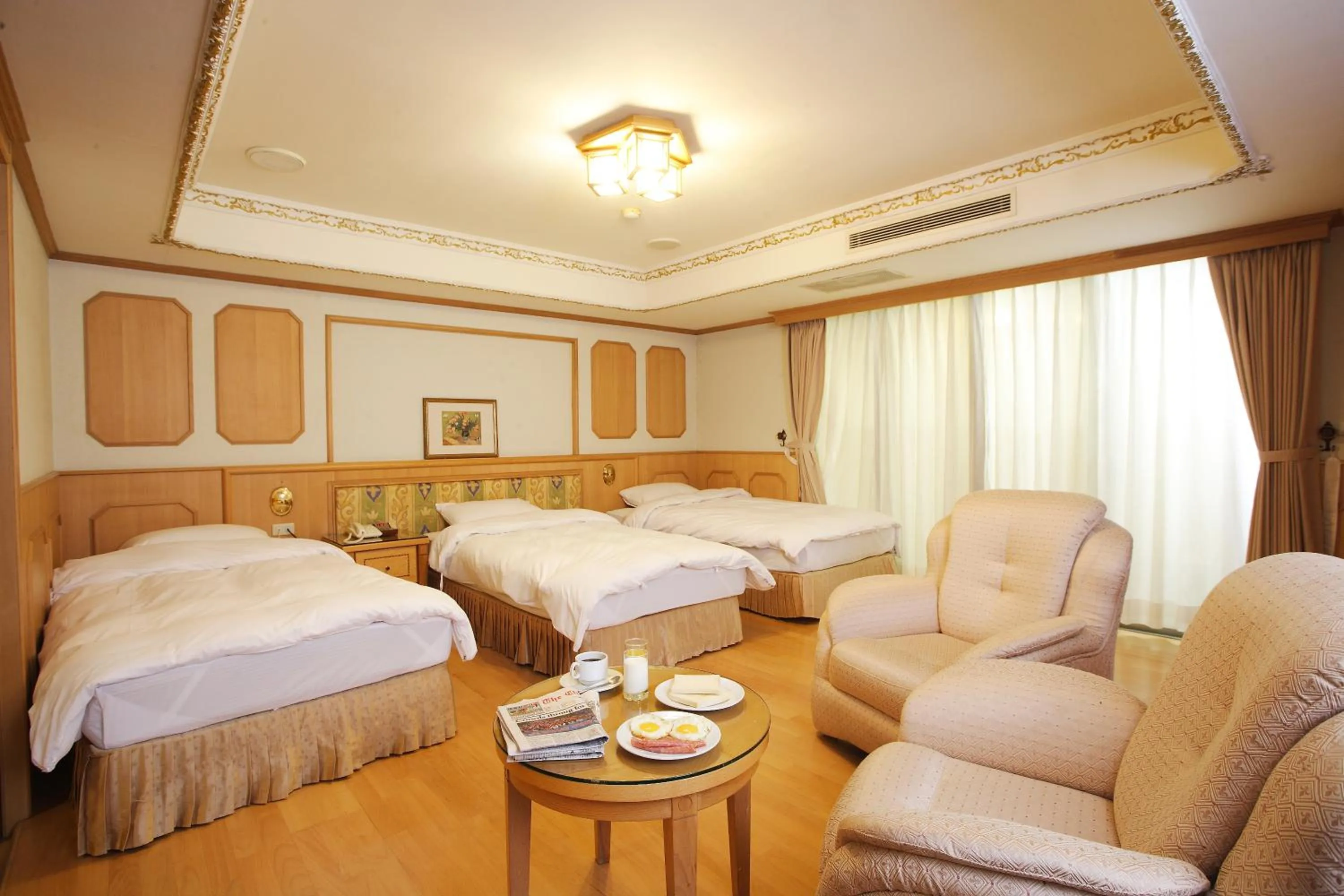 Bed in Kingdom Hotel