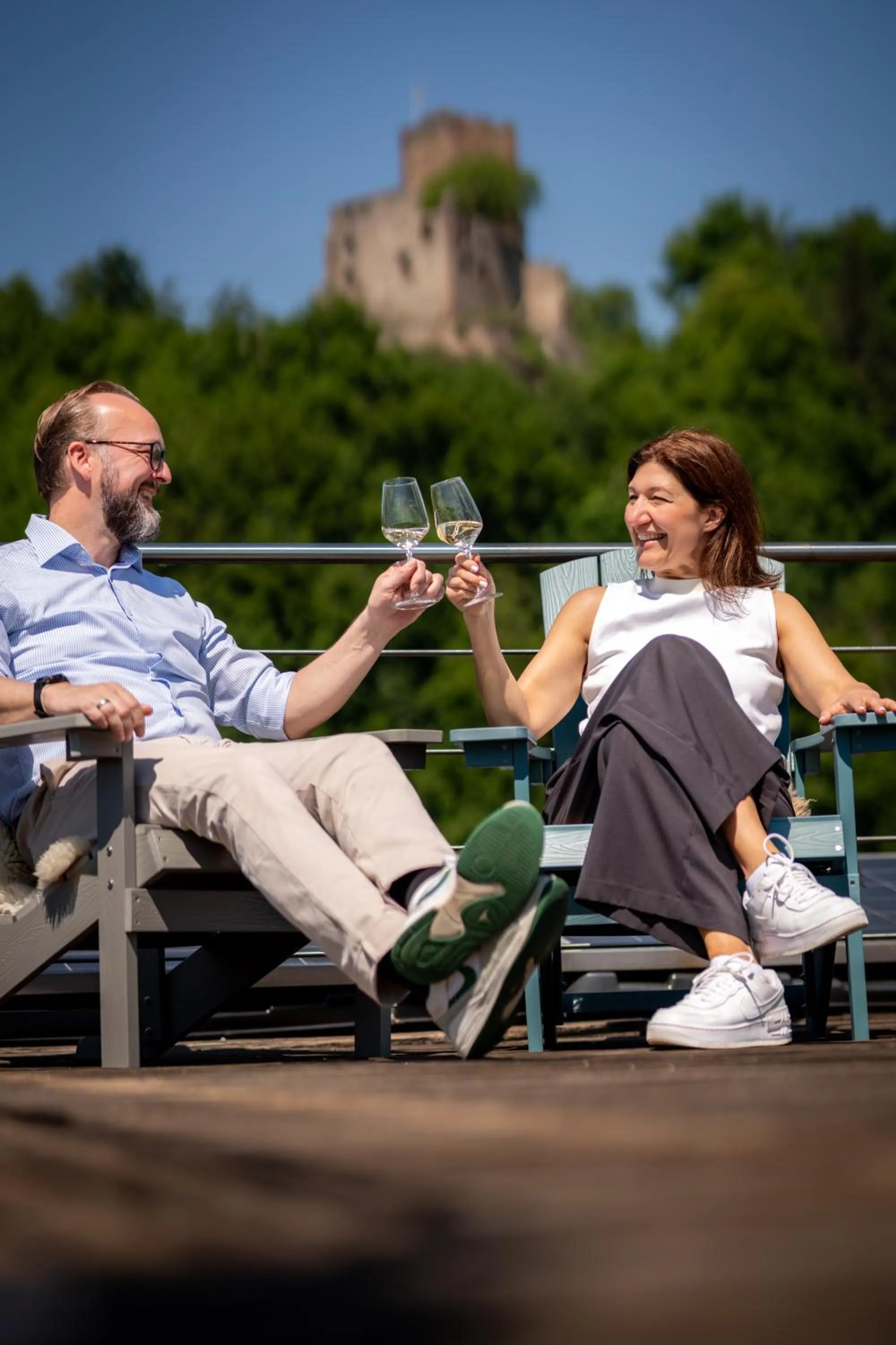 Balcony/Terrace in Restaurant Hotel Zum Storchen