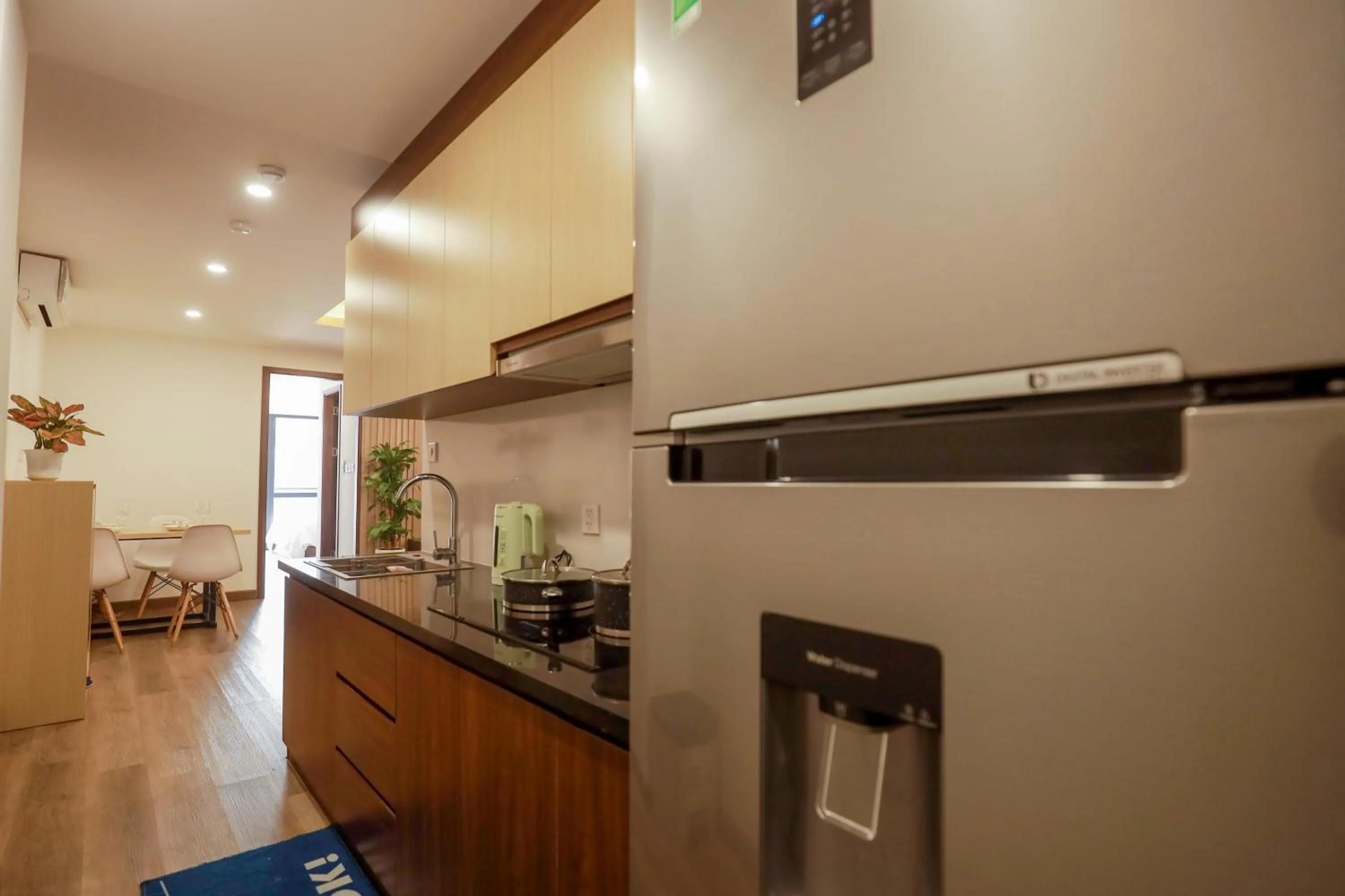 Kitchen or kitchenette in Wins Apartment