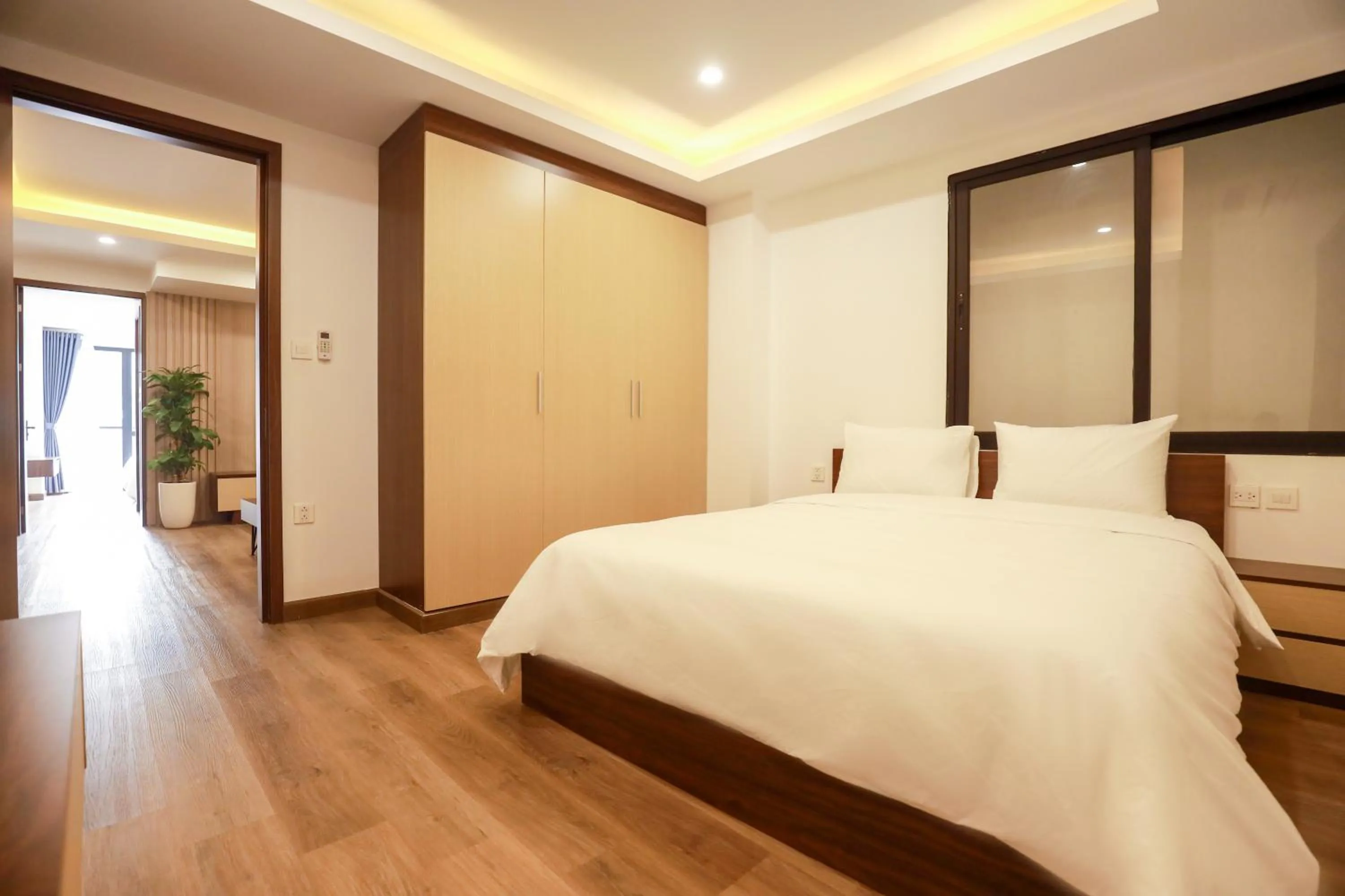 Bed in Wins Apartment