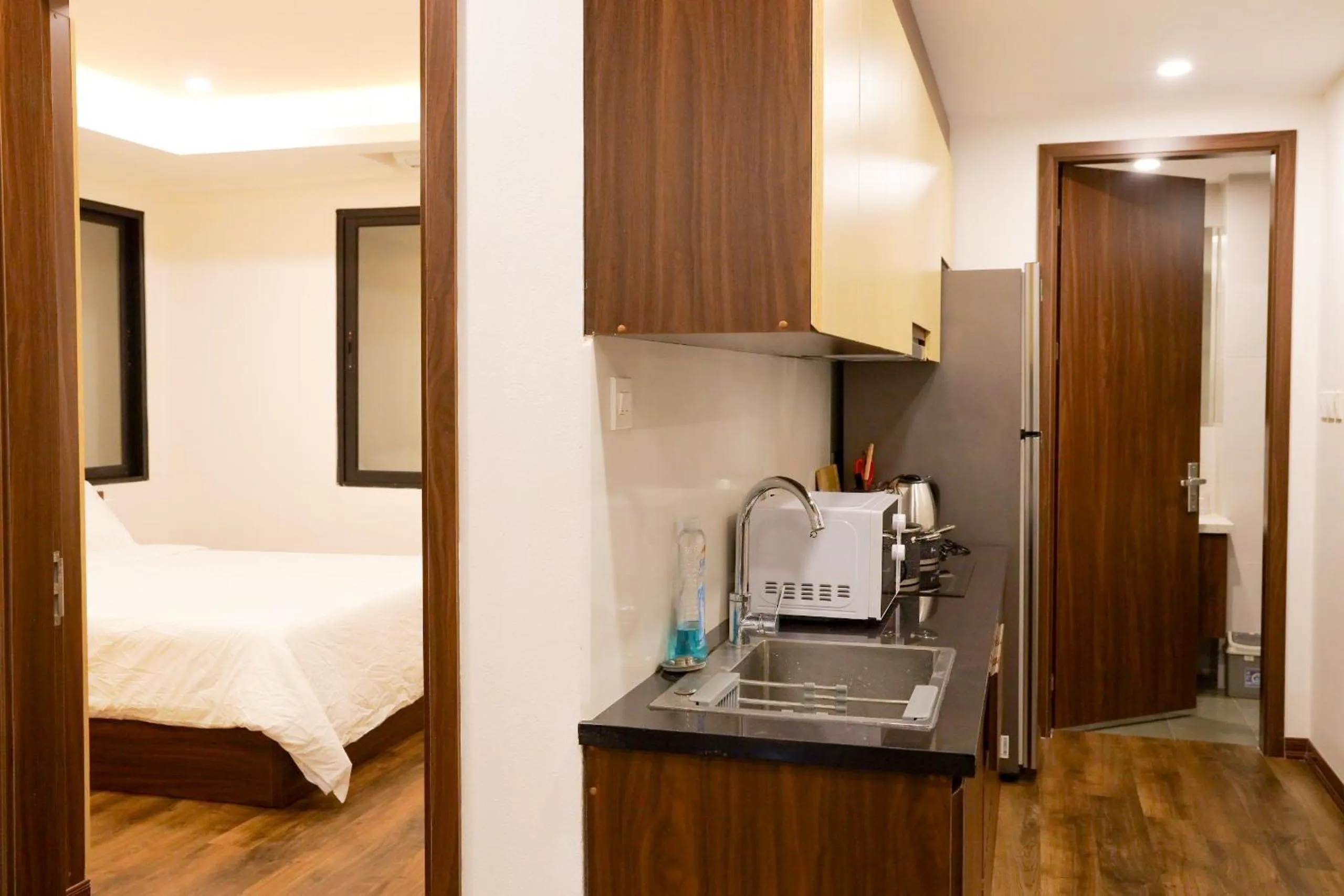 Bed in Wins Apartment