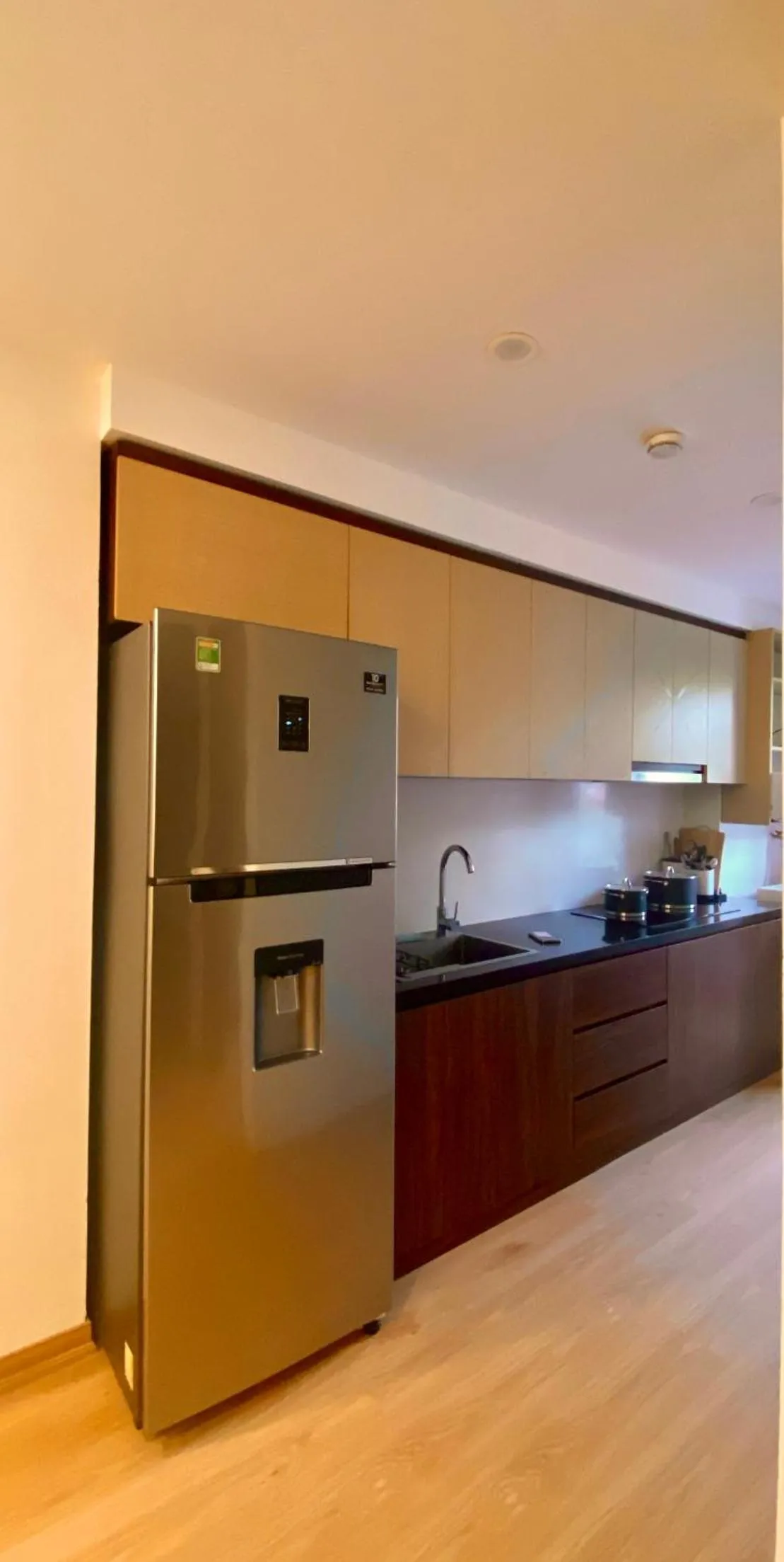 Kitchen or kitchenette in Wins Apartment