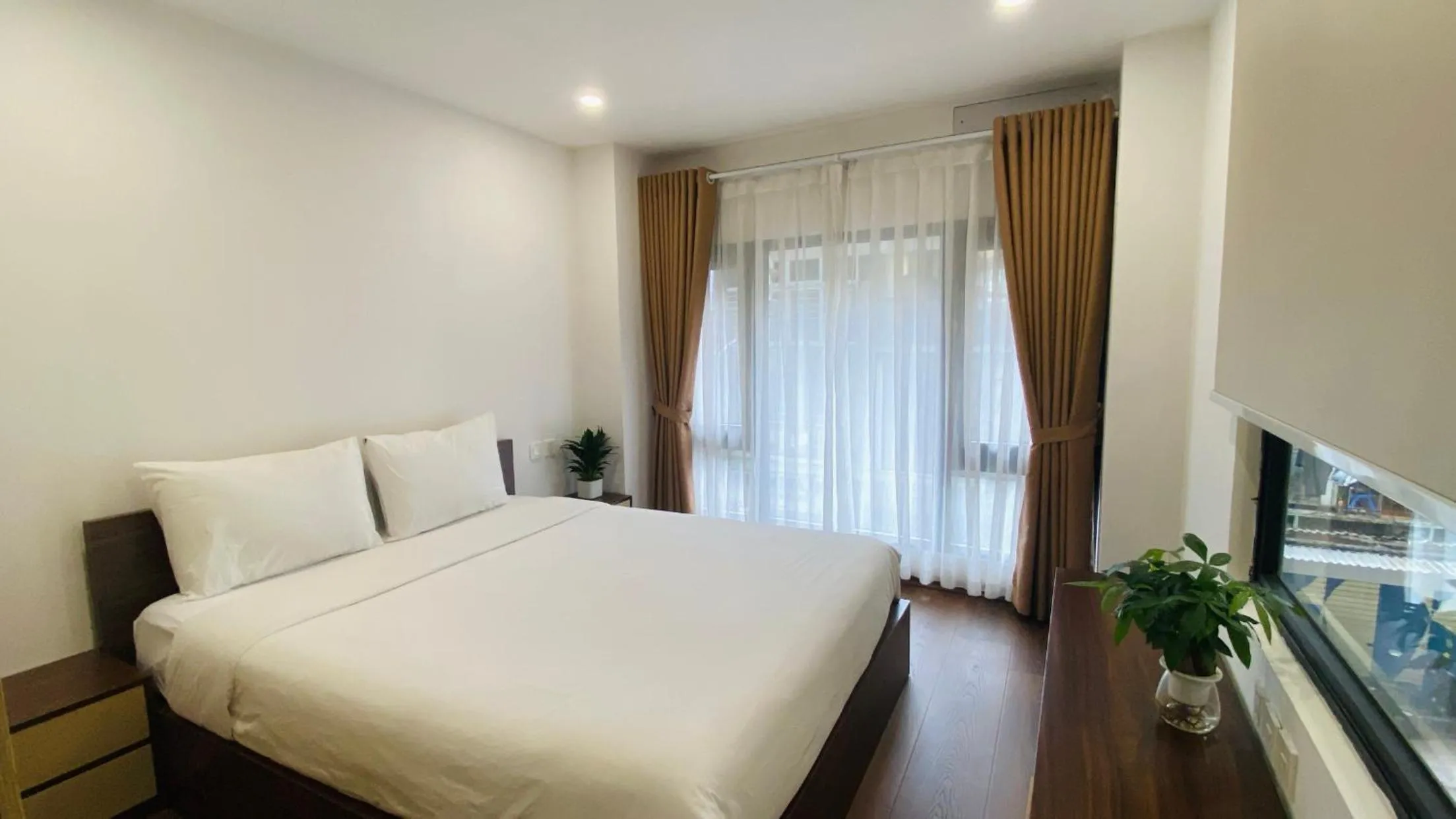 Bed in Wins Apartment