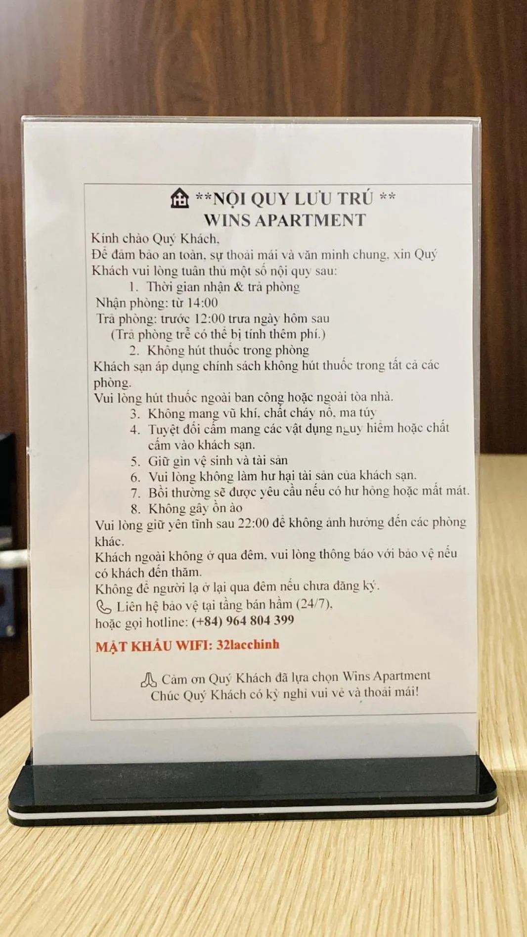 Wins Apartment