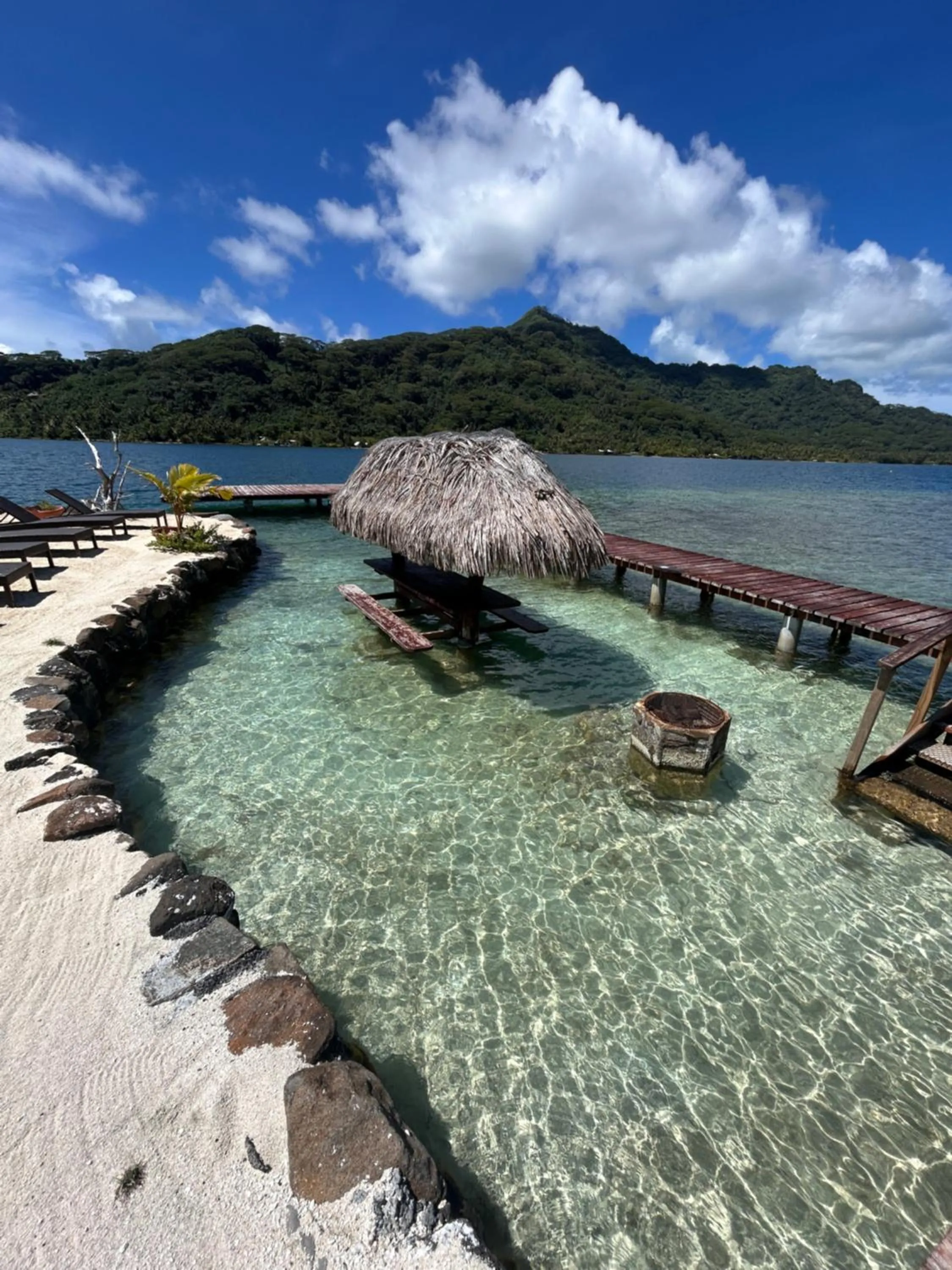 Property building in Pension Hibiscus Taha'a