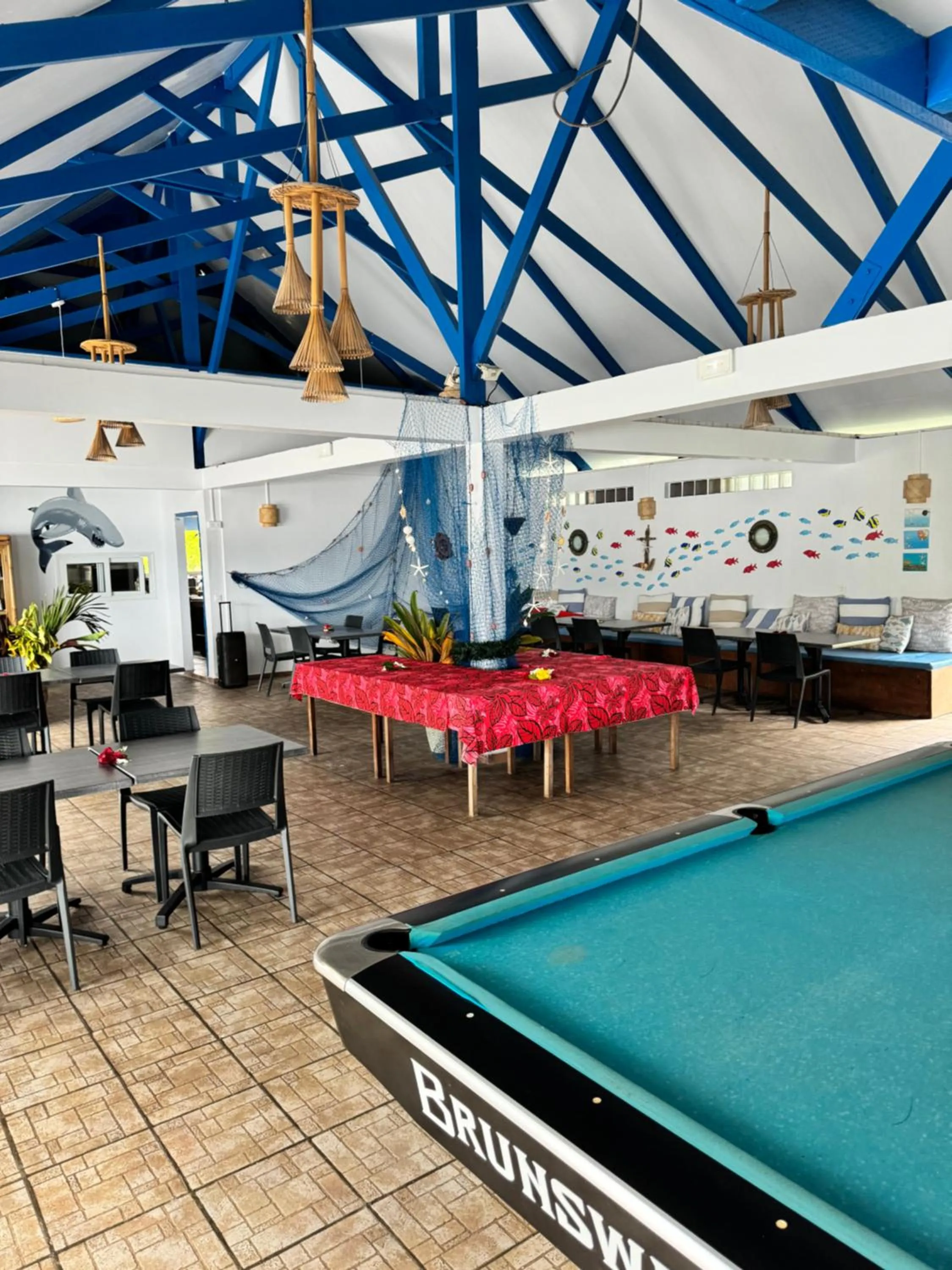 Restaurant/places to eat in Pension Hibiscus Taha'a