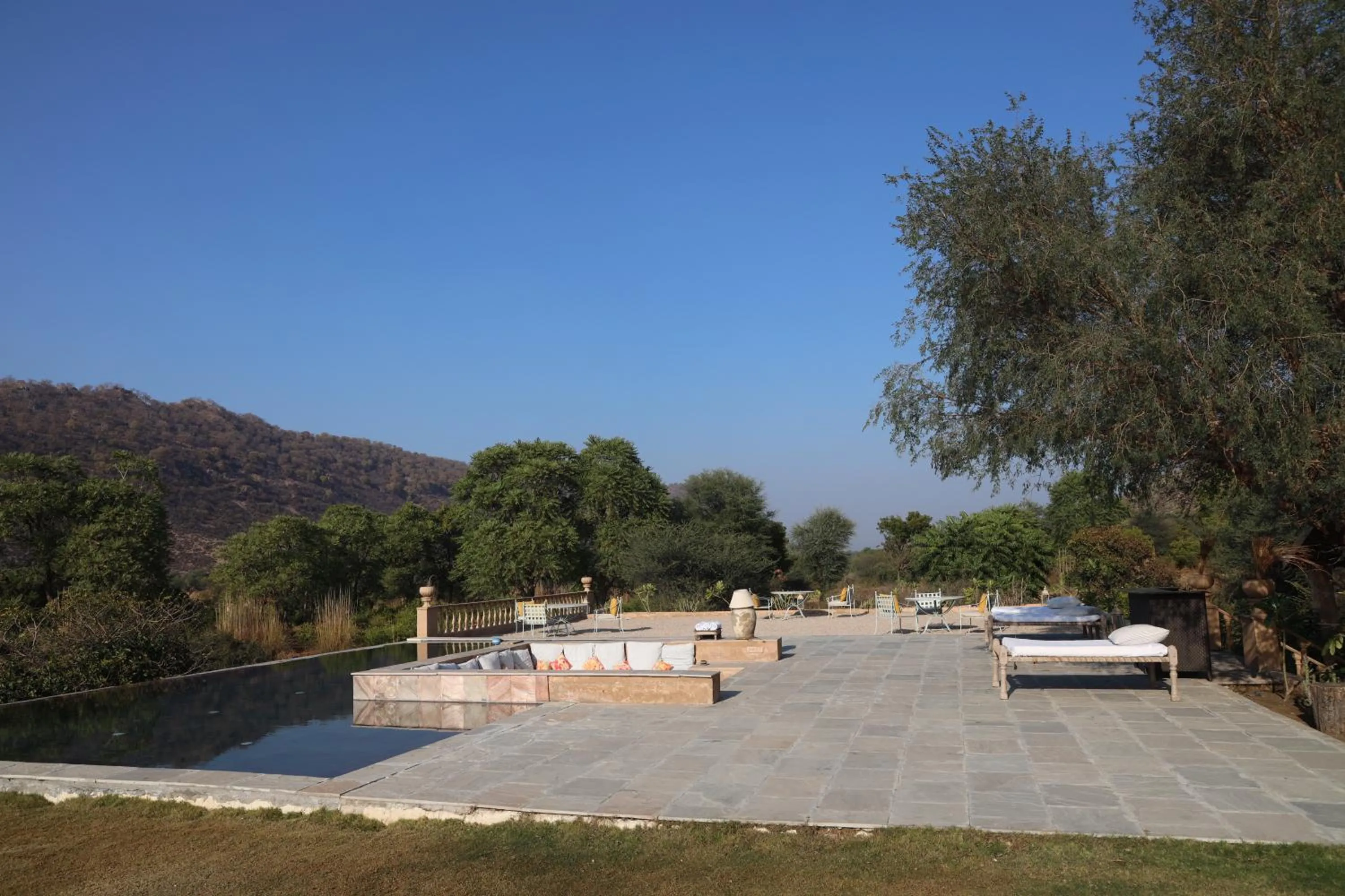 Swimming pool in Anopura Jaipur