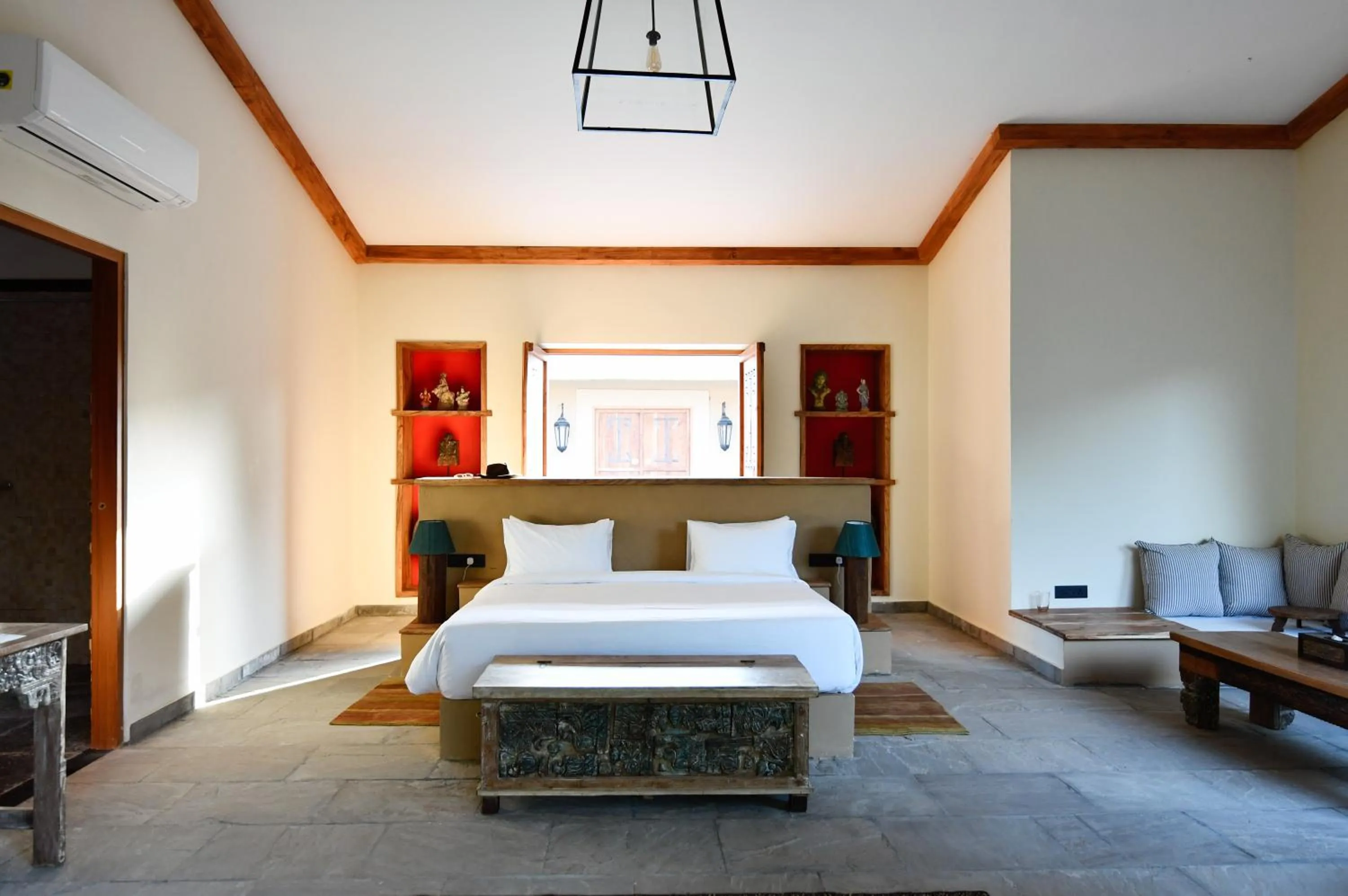 Bedroom, Bed in Anopura Jaipur