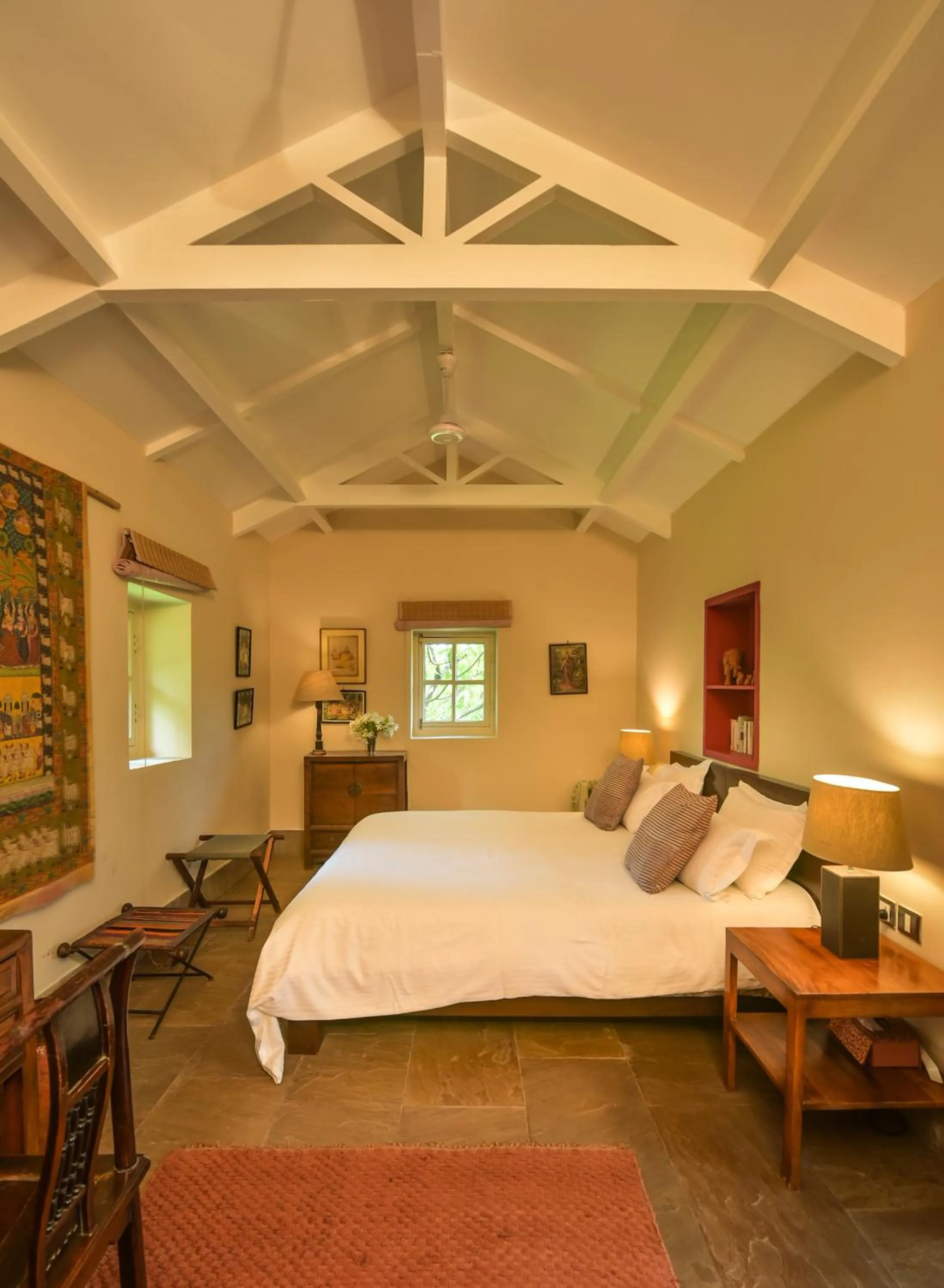 Bedroom, Bed in Anopura Jaipur