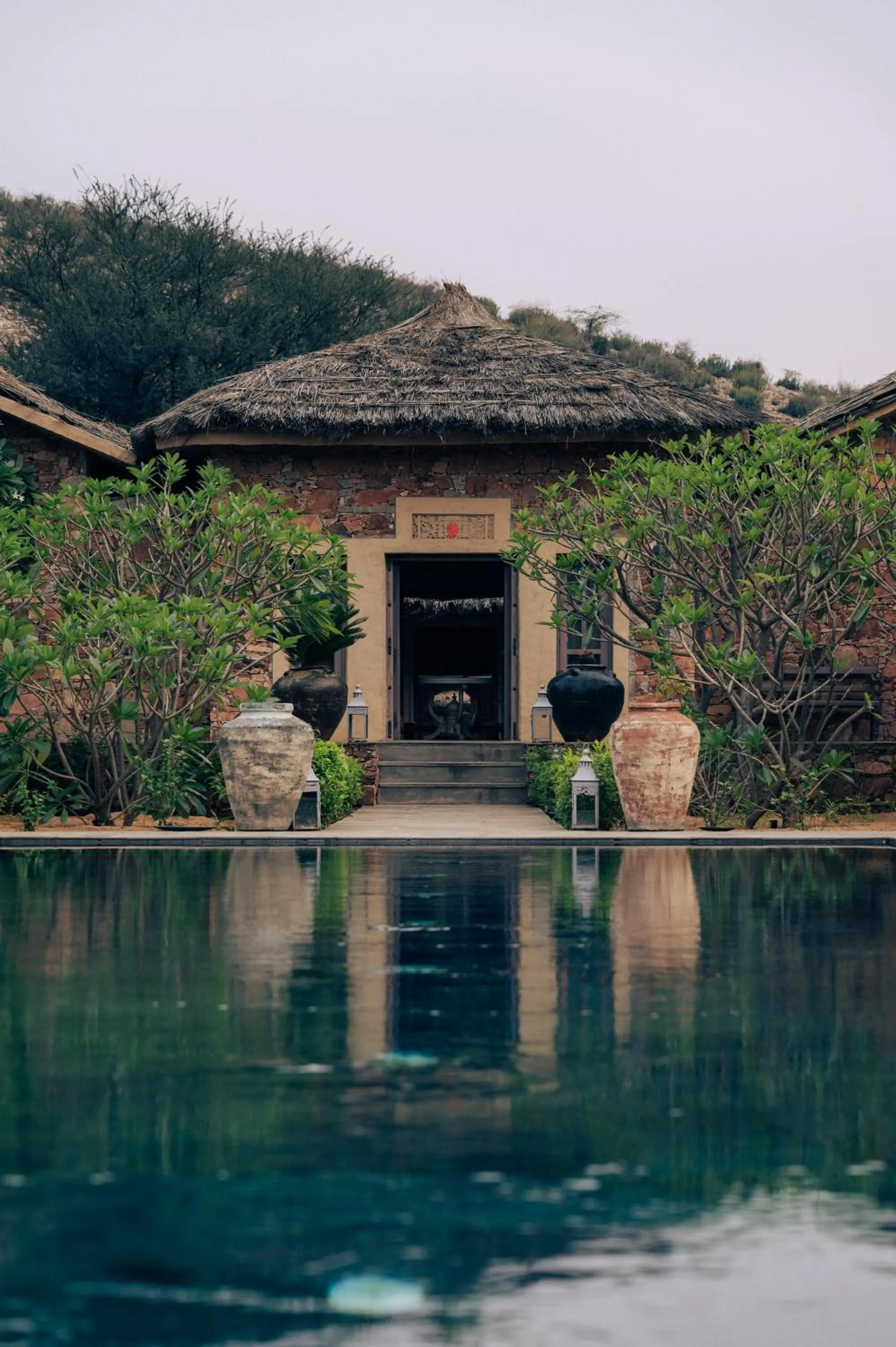 Swimming pool in Anopura Jaipur
