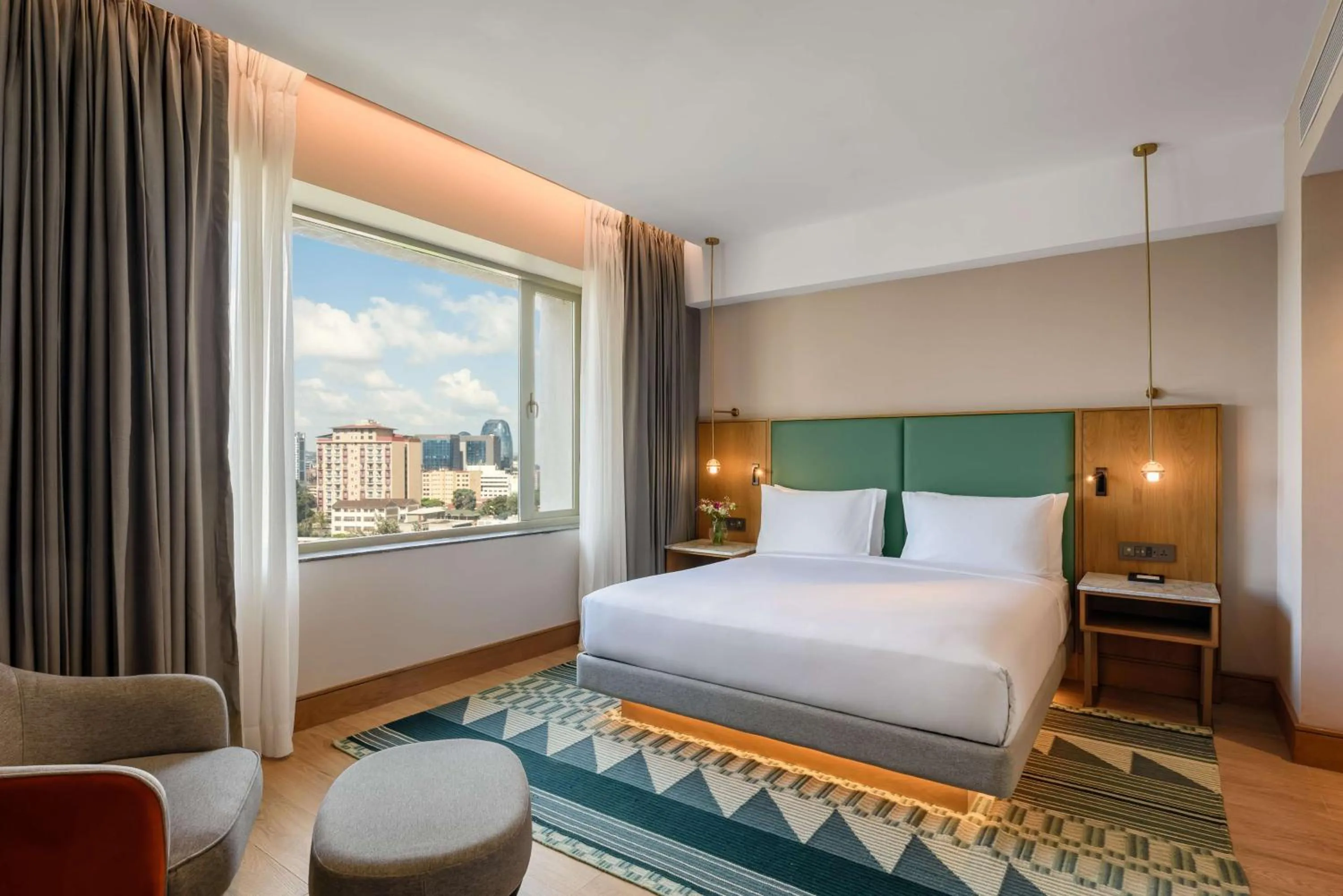 Photo of the whole room, Bed in Hyatt Regency Nairobi Westlands