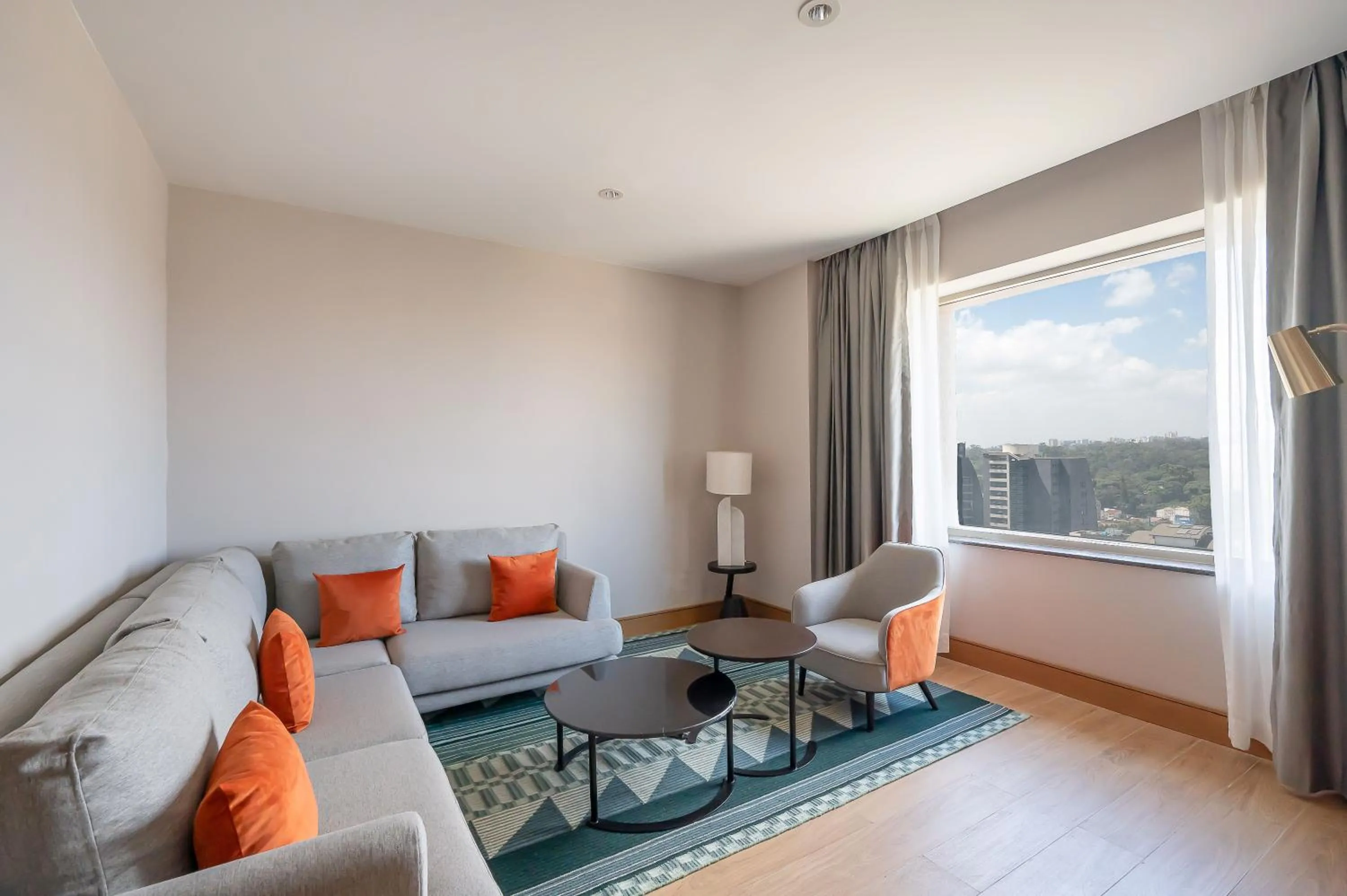 Seating area in Hyatt Regency Nairobi Westlands