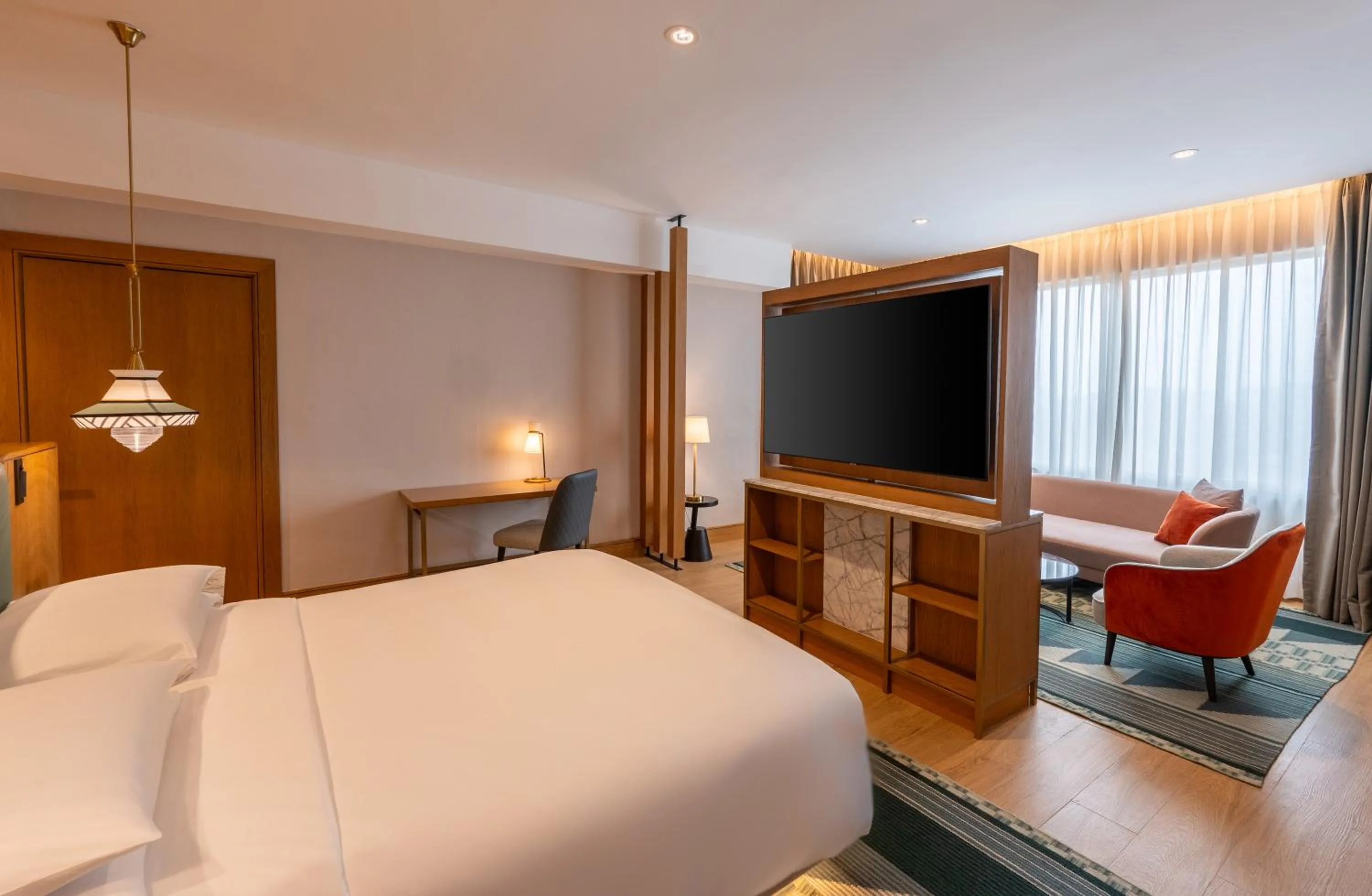 Photo of the whole room, Bed in Hyatt Regency Nairobi Westlands