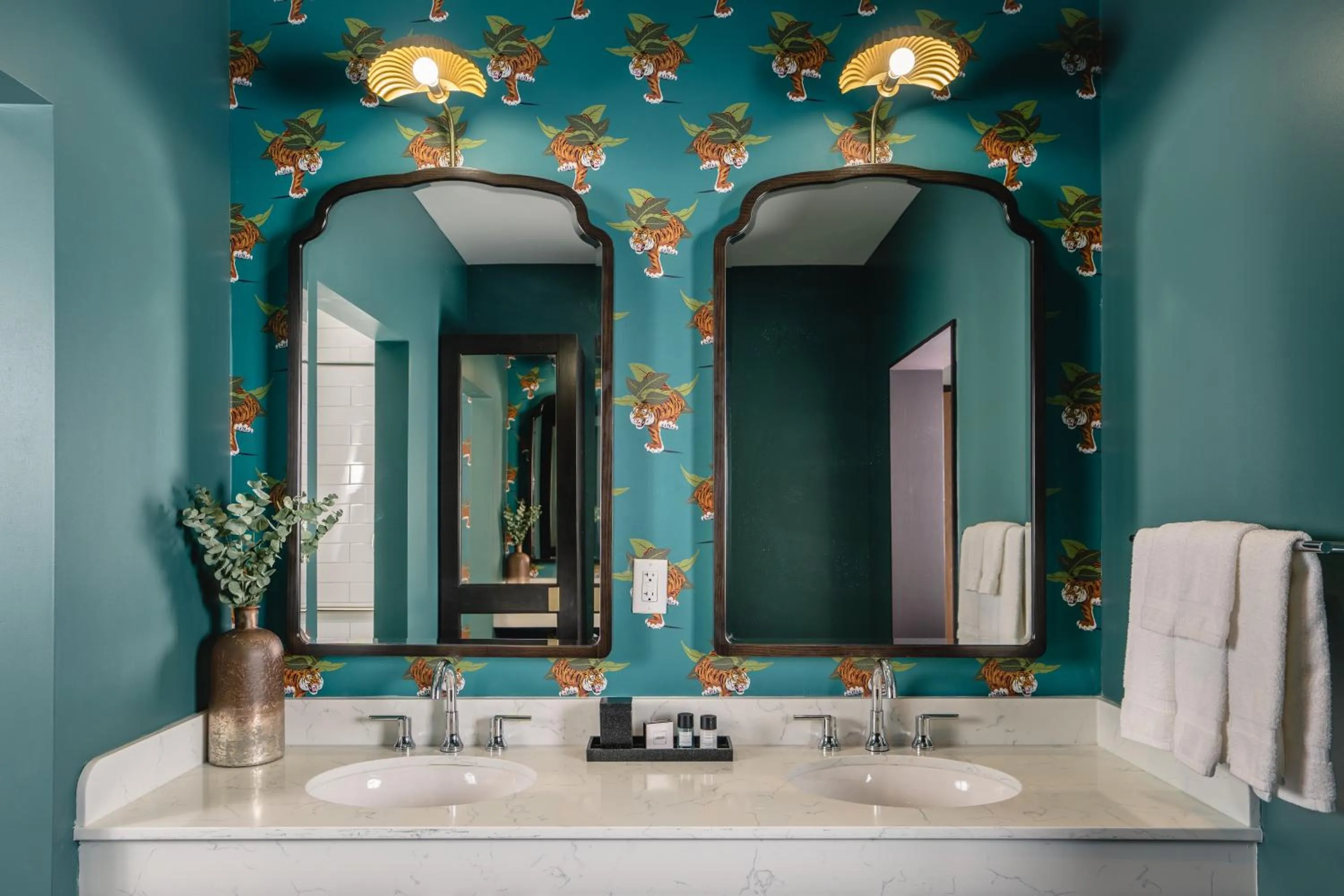 Bathroom in Origin Baton Rouge, a Wyndham Hotel