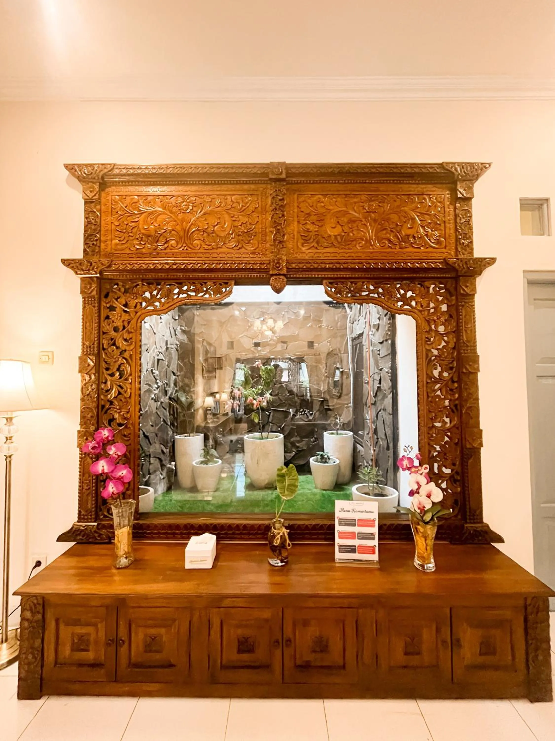 Garden view in Homestay Kamar Tamu Gedongkiwo