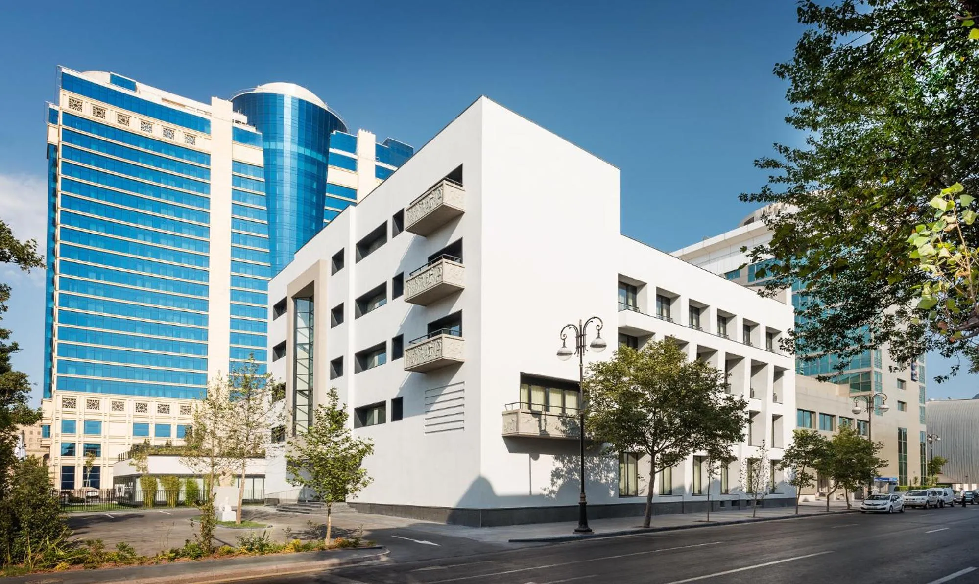 Property building in Dinamo Hotel Baku