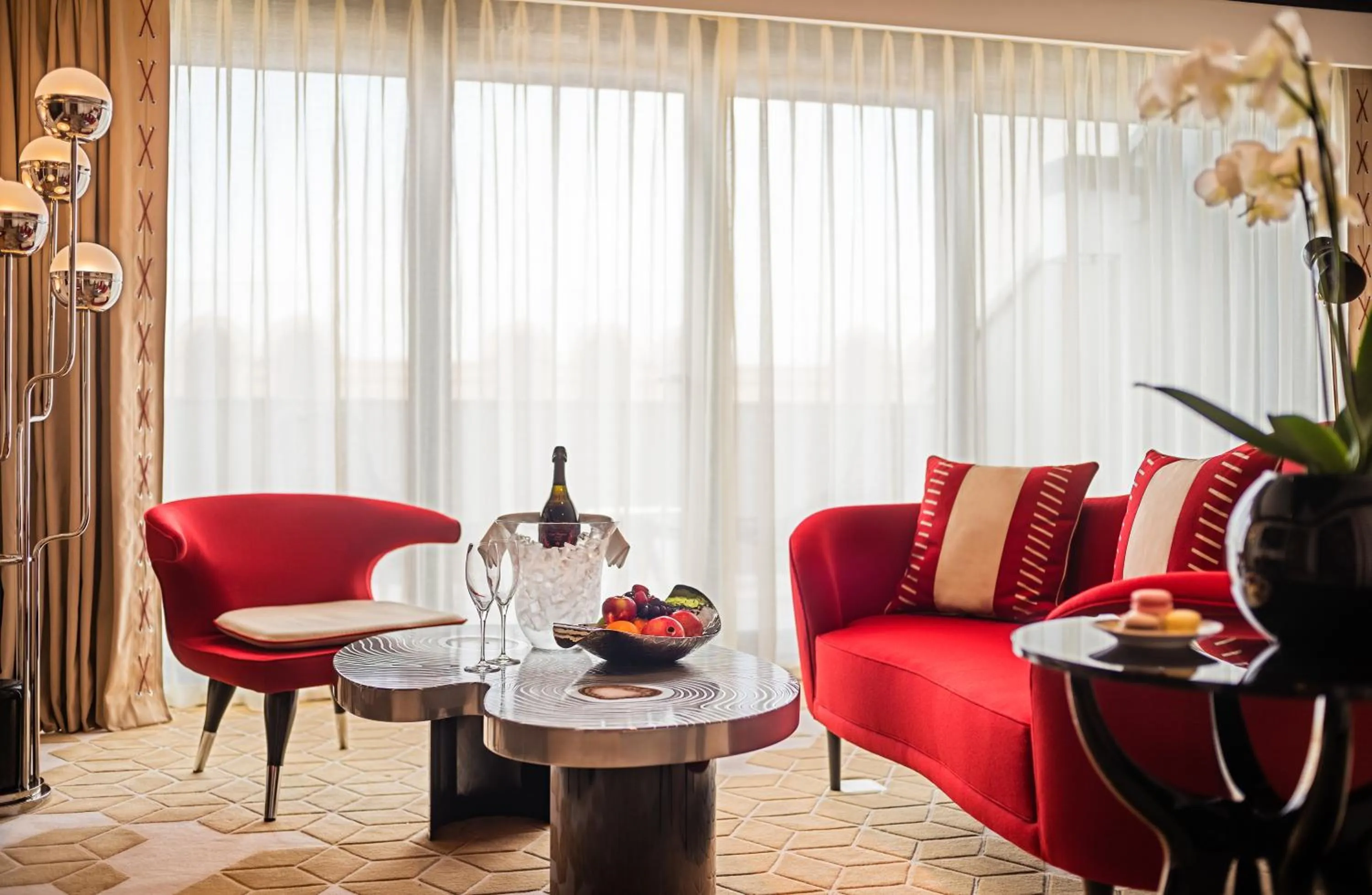 Living room in Dinamo Hotel Baku