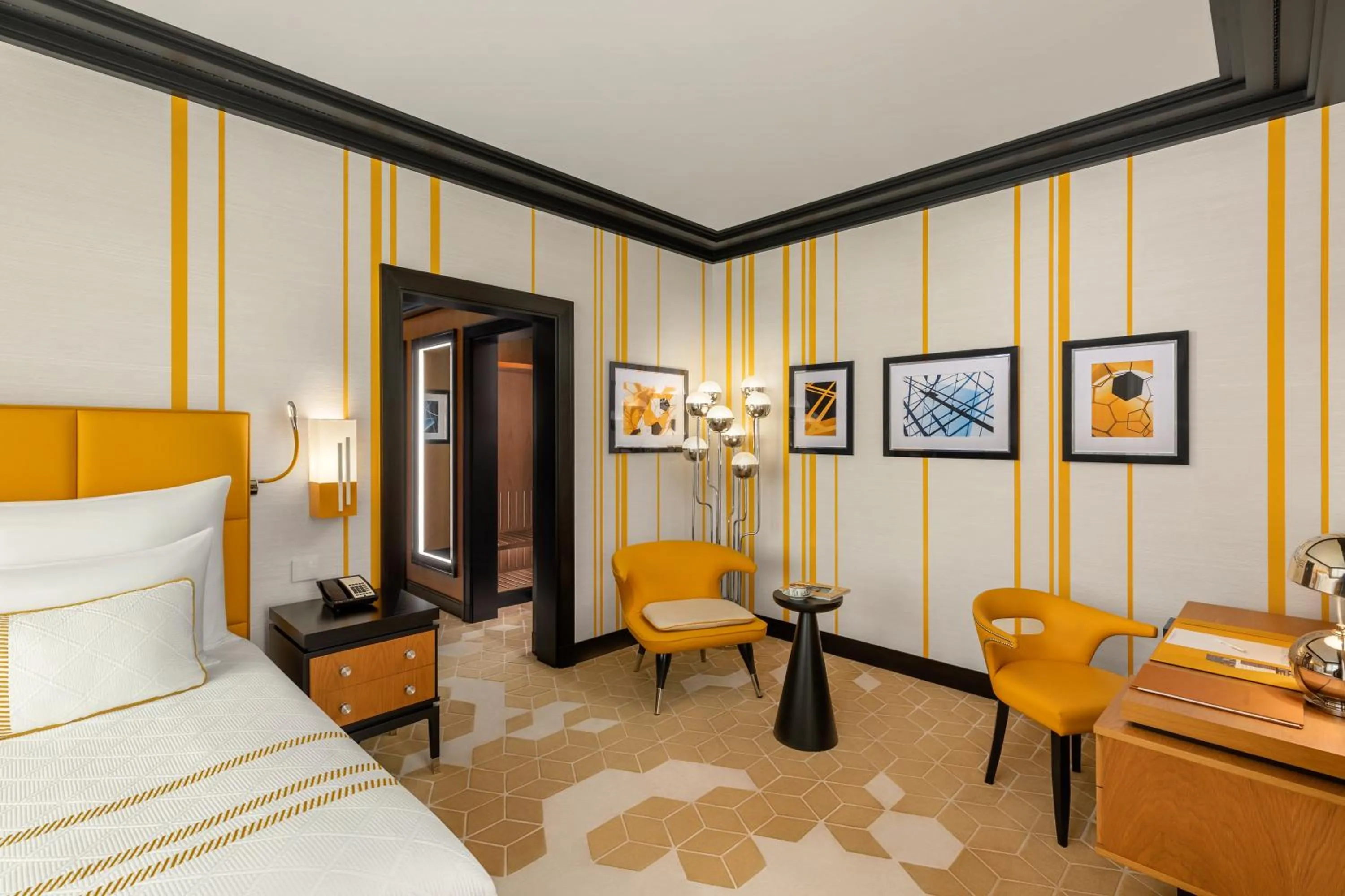 Bedroom, Bed in Dinamo Hotel Baku