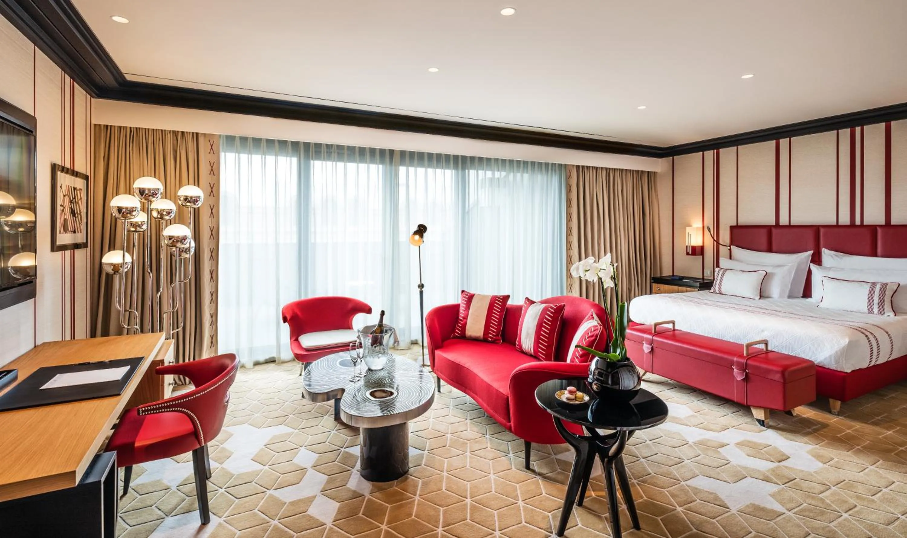 Bed in Dinamo Hotel Baku