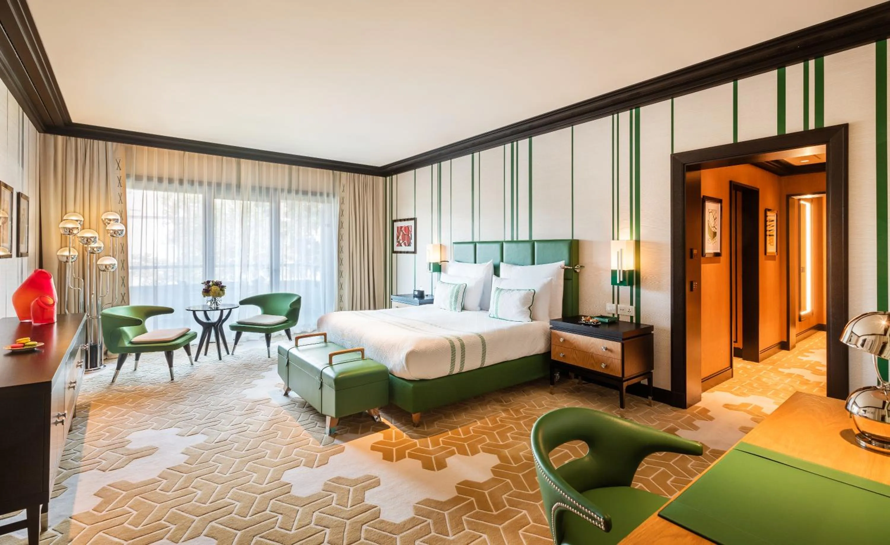 Bed in Dinamo Hotel Baku