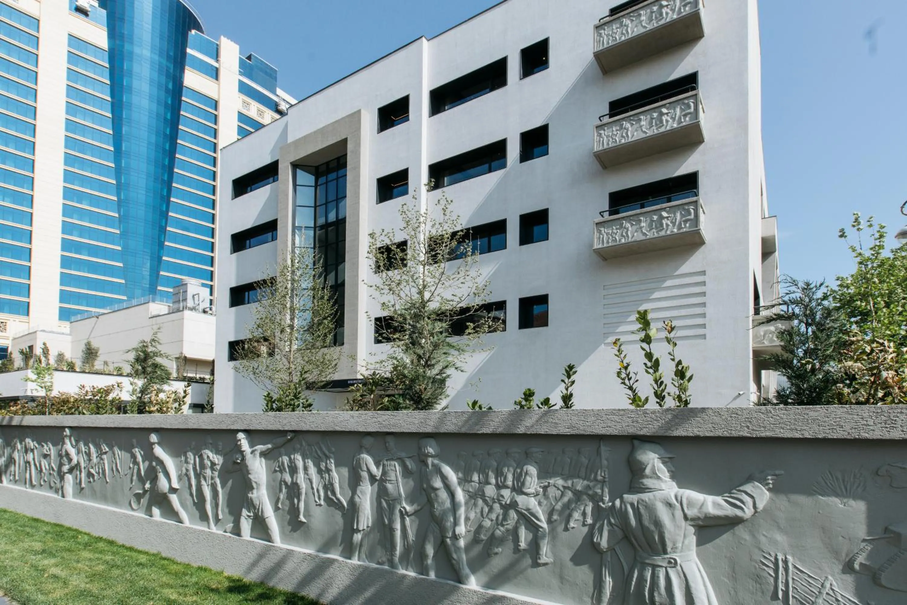 Property building in Dinamo Hotel Baku