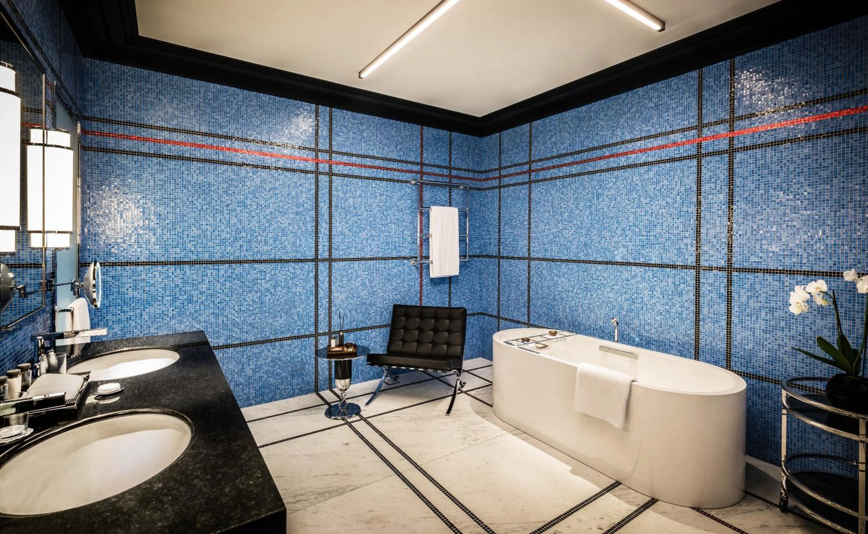 Bathroom in Dinamo Hotel Baku