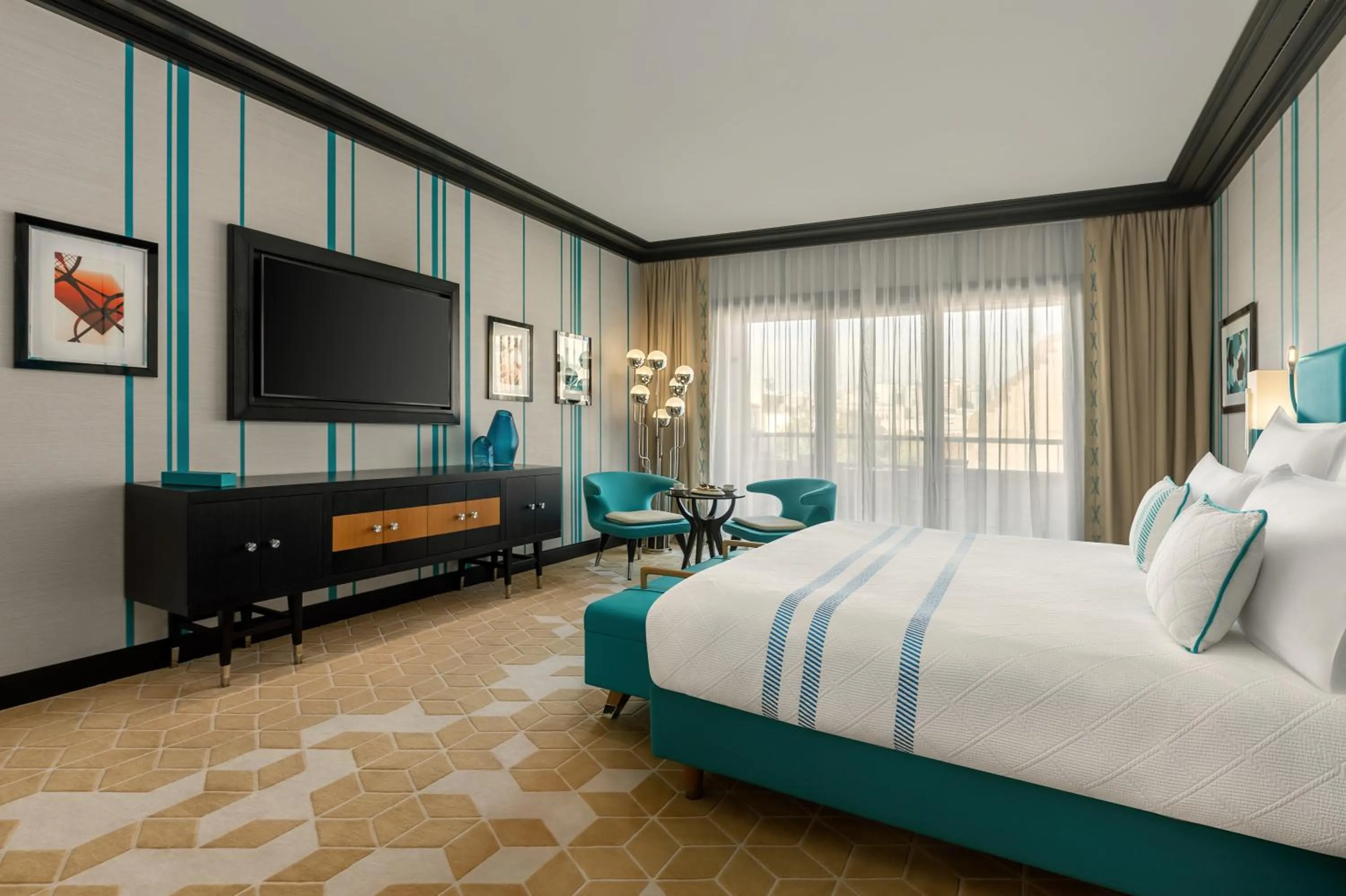 Bedroom, Bed in Dinamo Hotel Baku