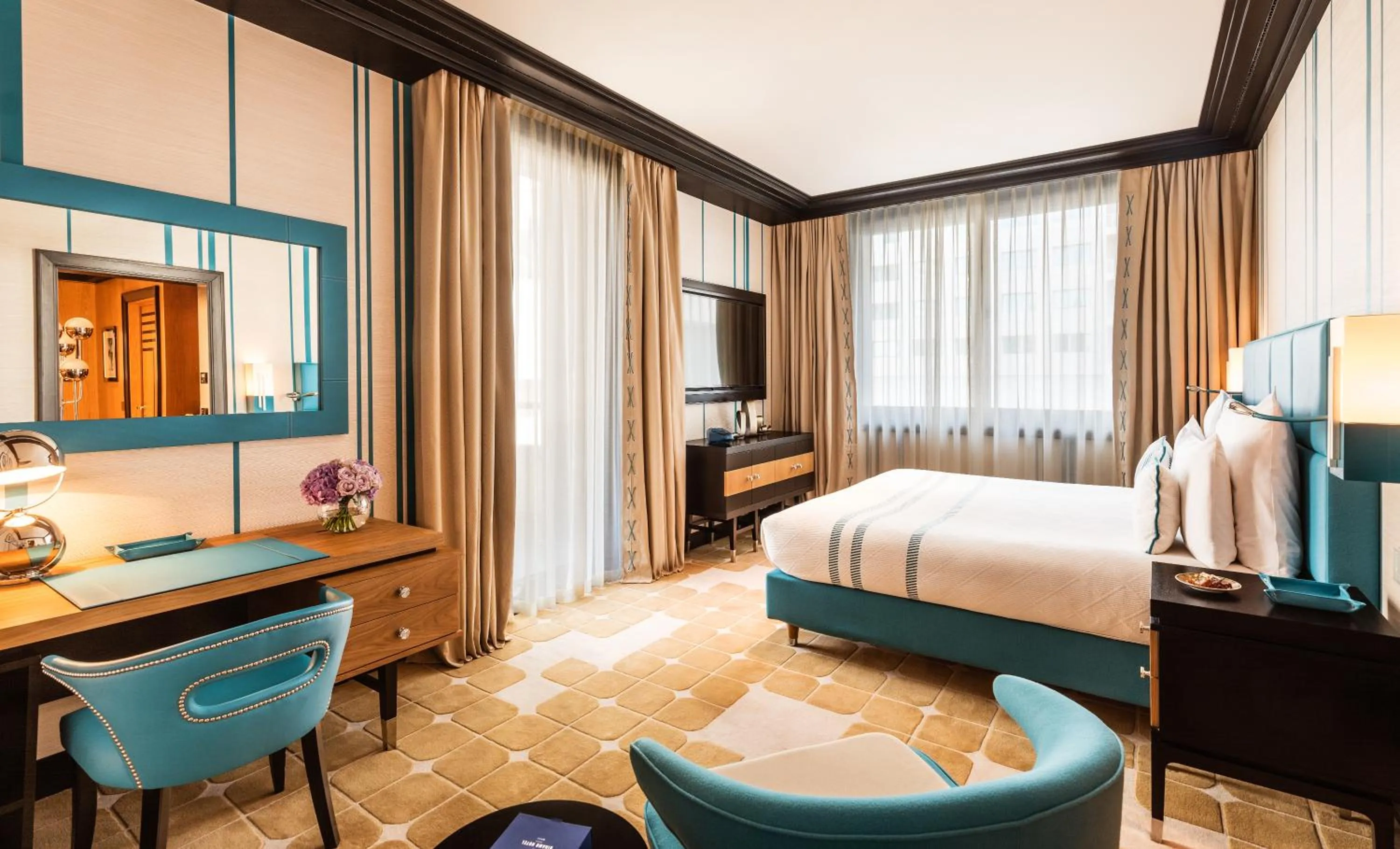 Bed in Dinamo Hotel Baku