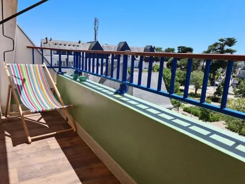 Appart hyper centre La Baule - Balcon vue dégagée