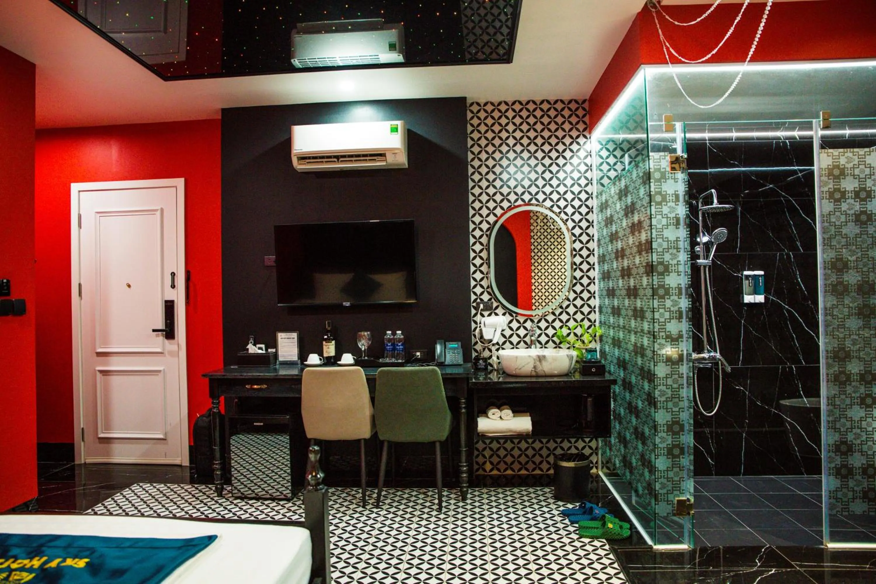 Bathroom in Sky Hotel Bắc Giang