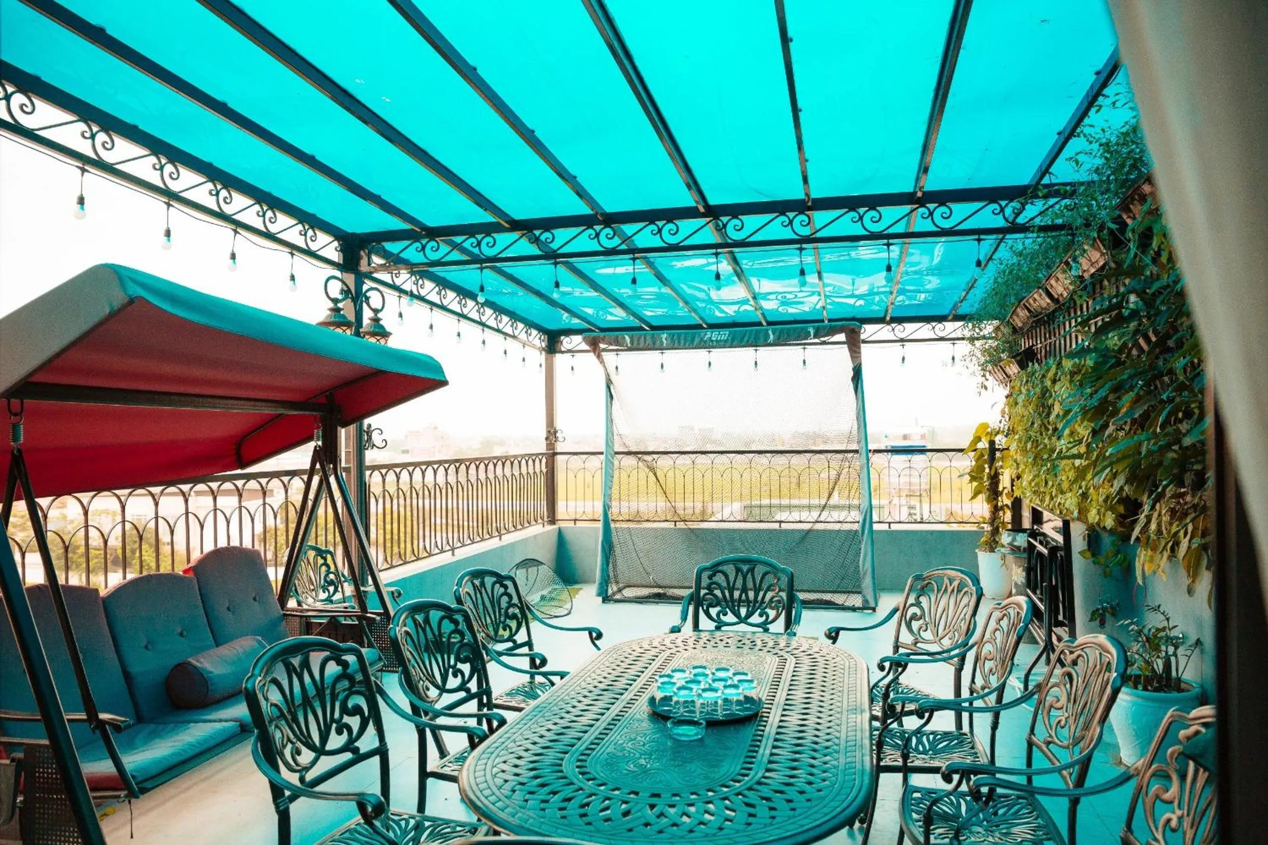 Seating area in Sky Hotel Bắc Giang