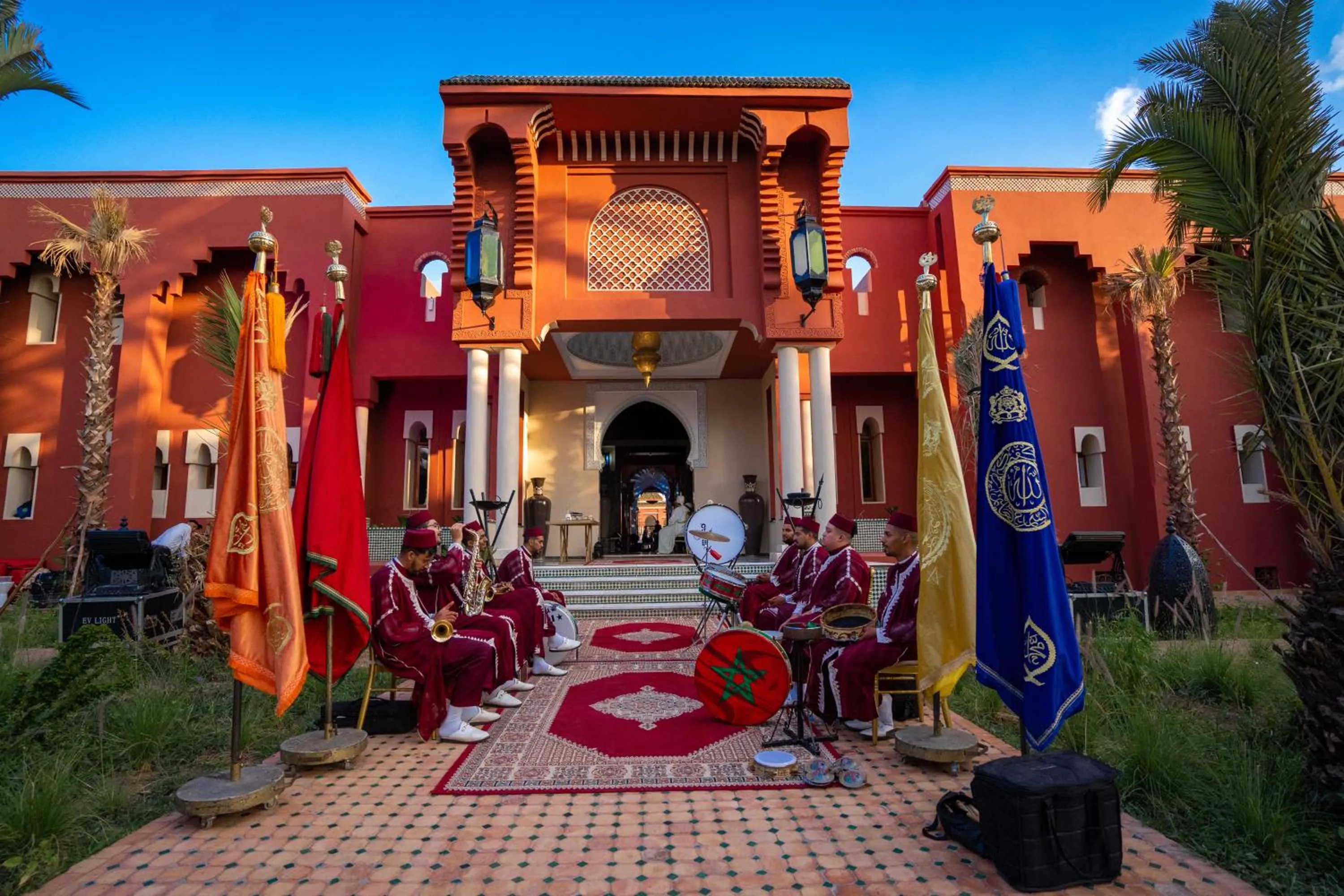 Facade/entrance in Nomadz Palace