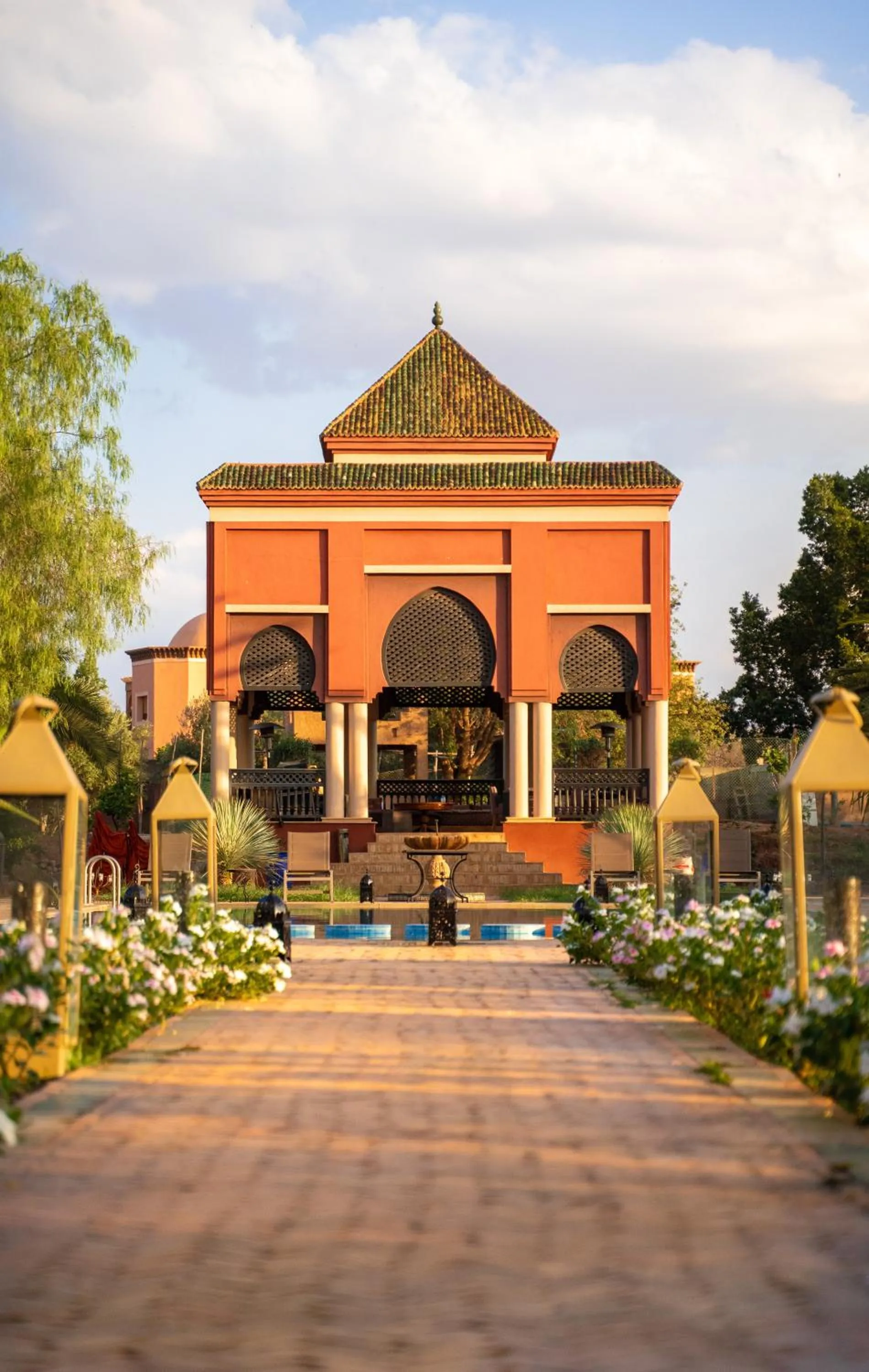 Garden in Nomadz Palace