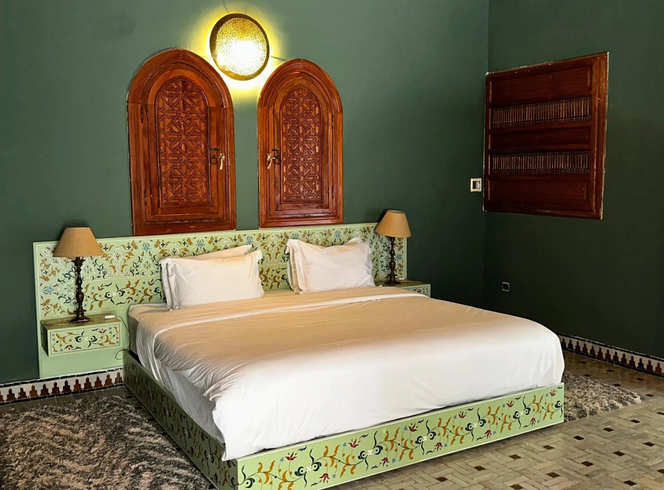 Bedroom, Bed in Nomadz Palace