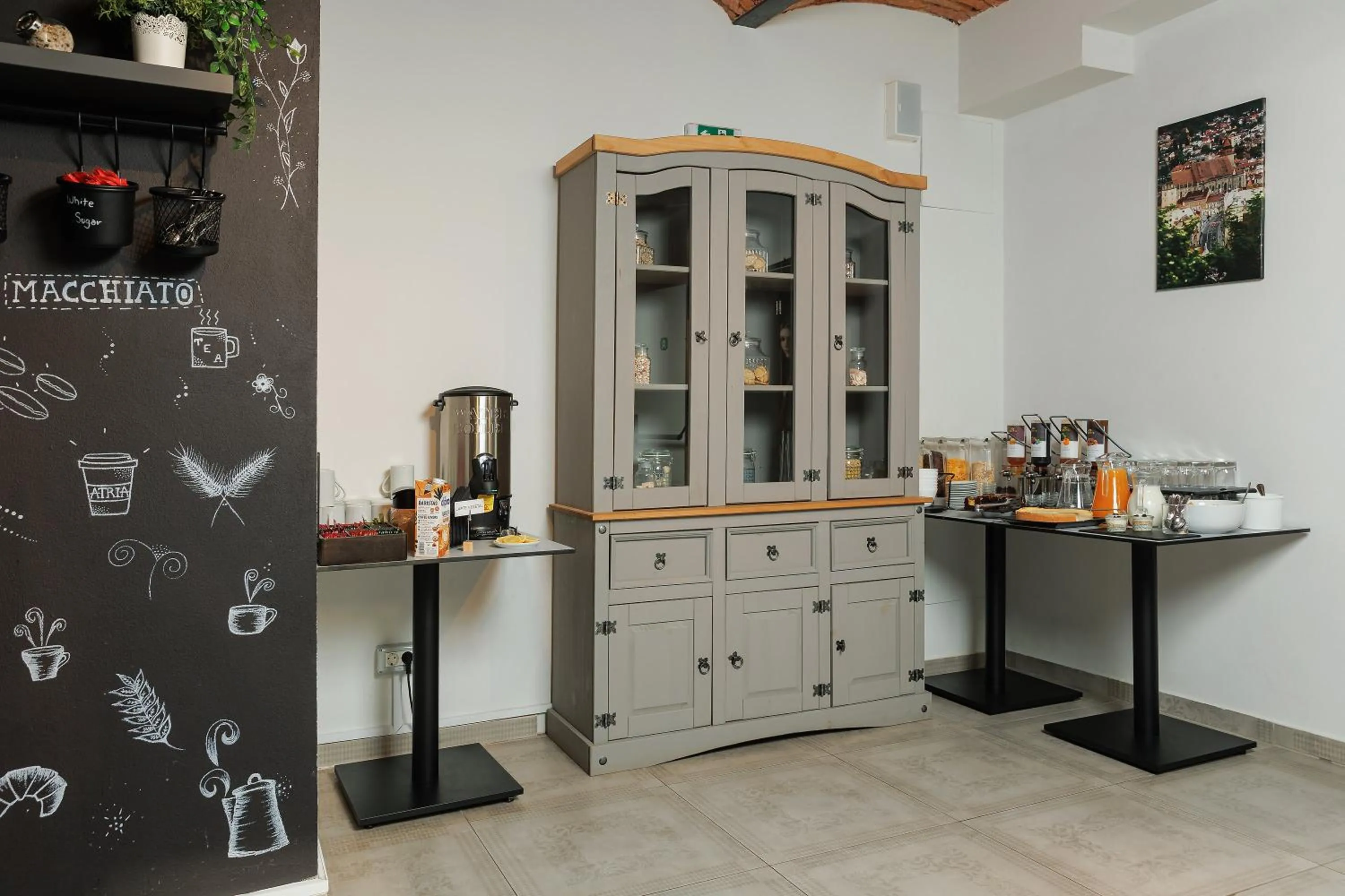 Kitchen or kitchenette in Hotel Atria