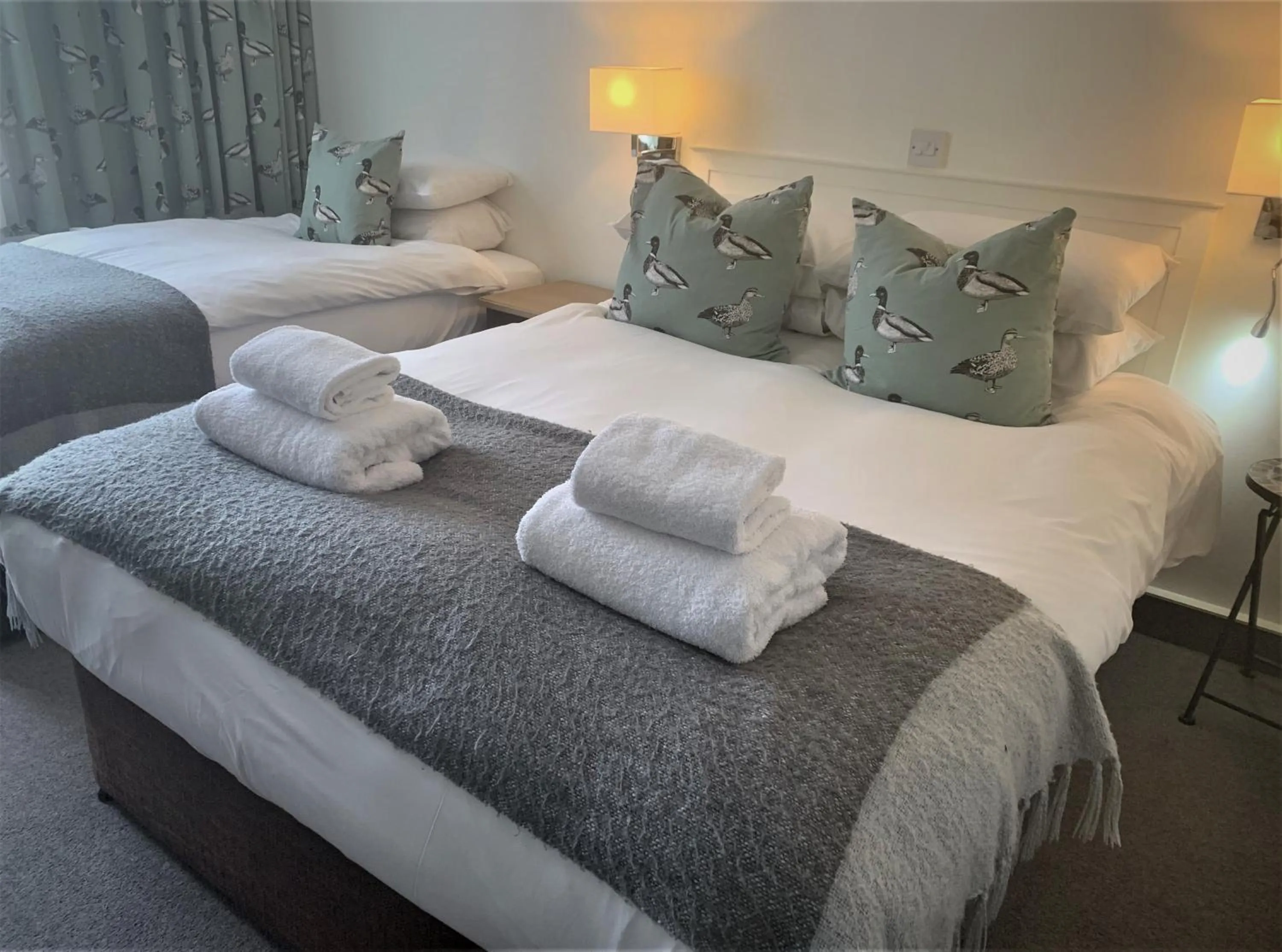 Bed in Hotel Wroxham