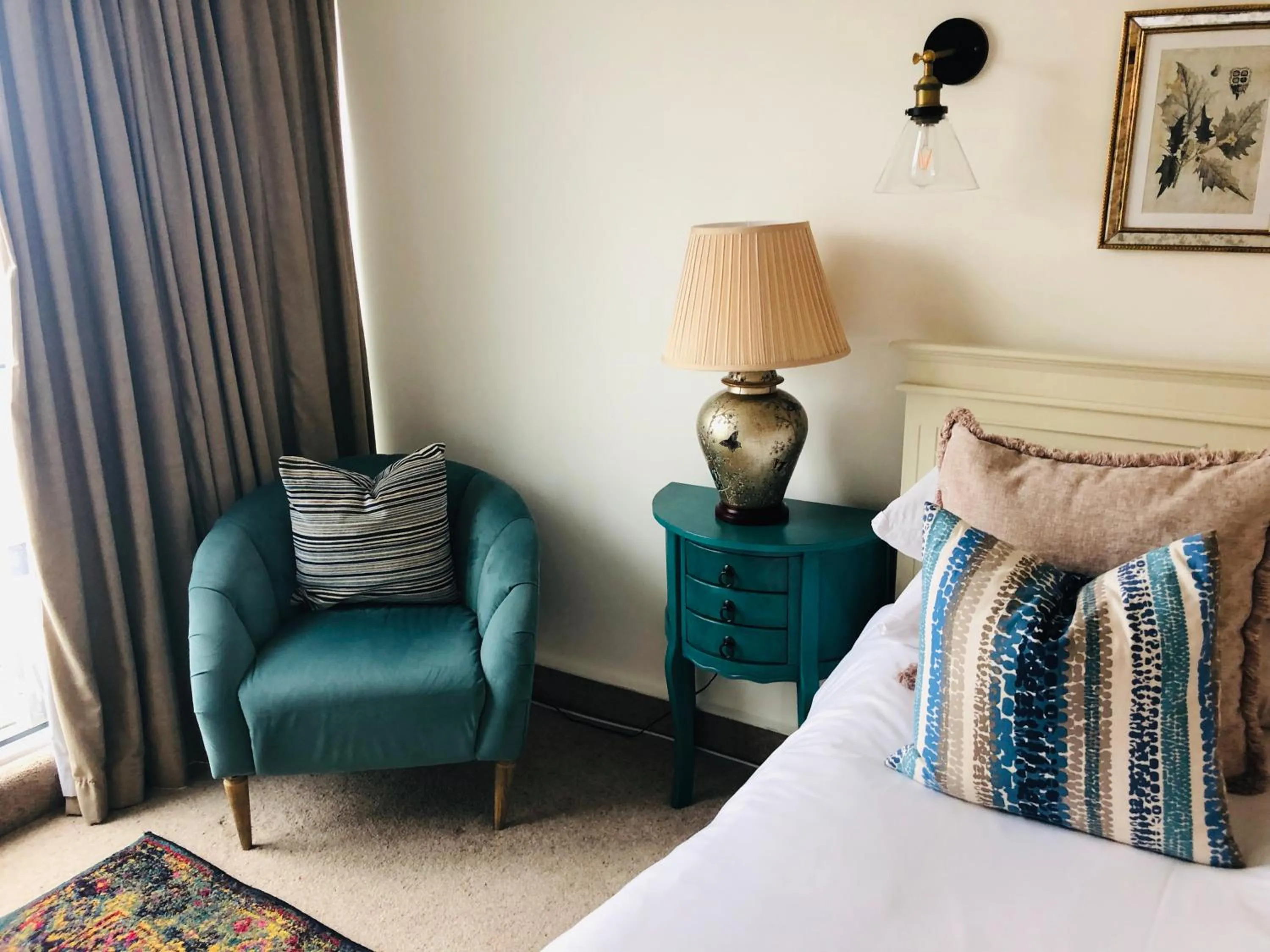 Bed in Hotel Wroxham