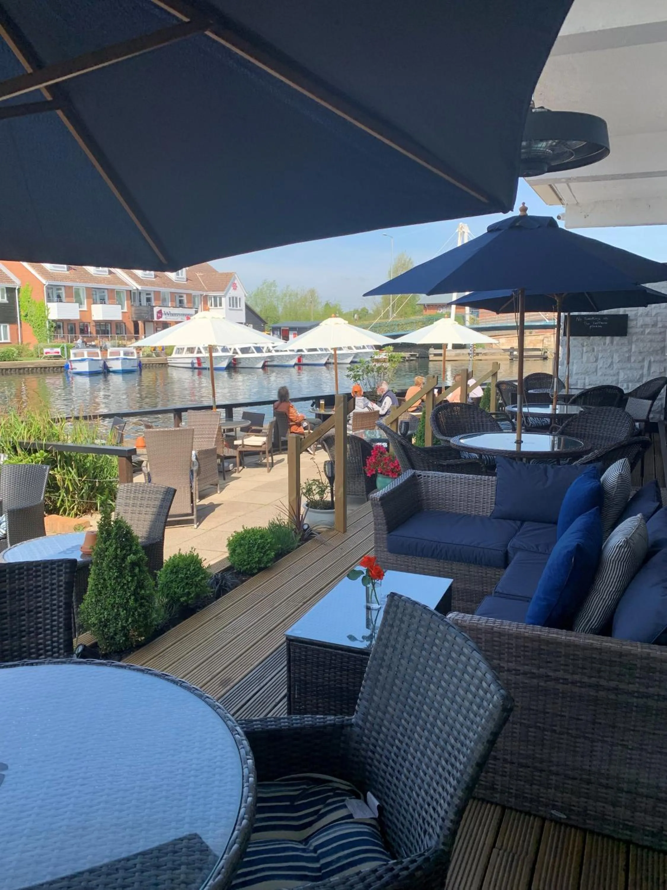 Patio in Hotel Wroxham