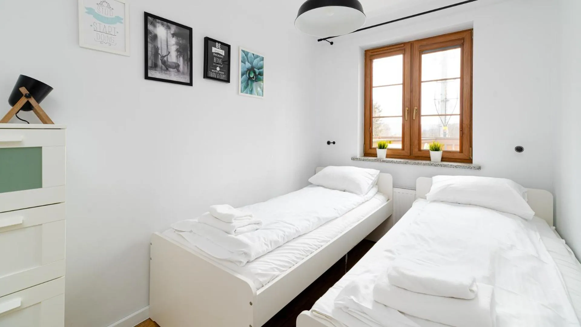 Bed in RentPlanet - Apartamenty Leśny Dom