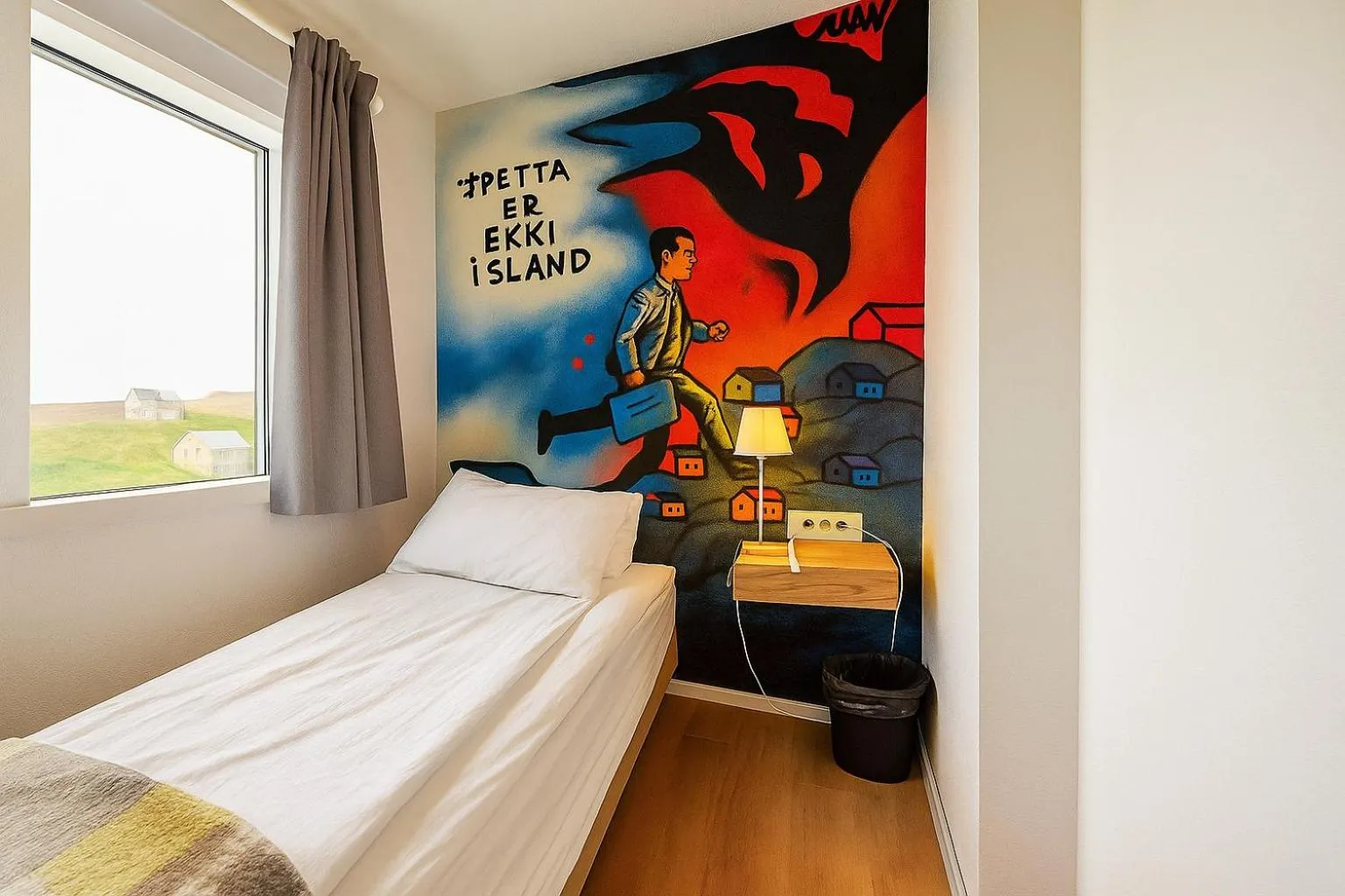 Single Room with Private Bathroom - single occupancy in The Stykkishólmur Inn by Ourhotels