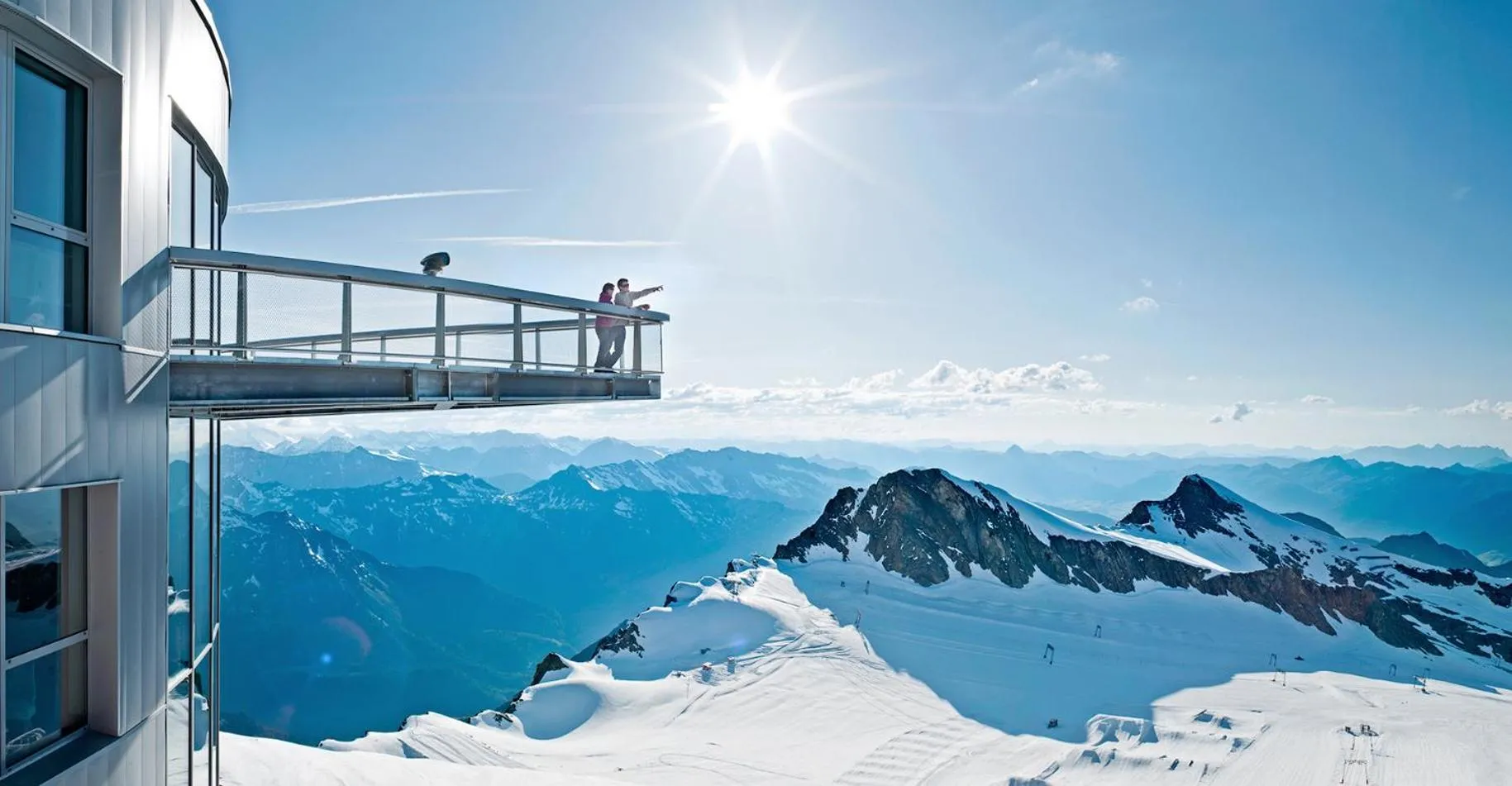Skiing in Lake and Mountain View
