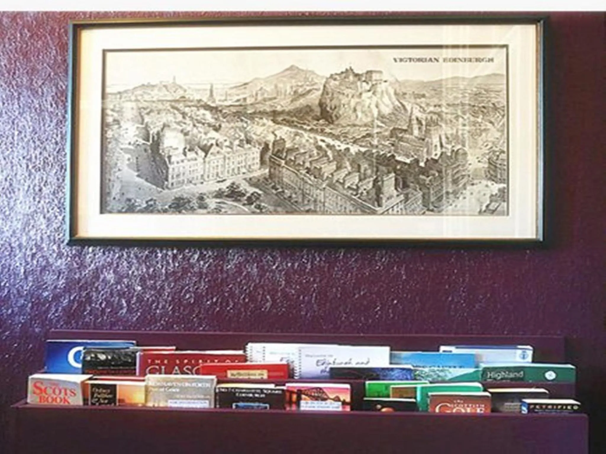 Lobby or reception in Edinburgh Rays Guest House