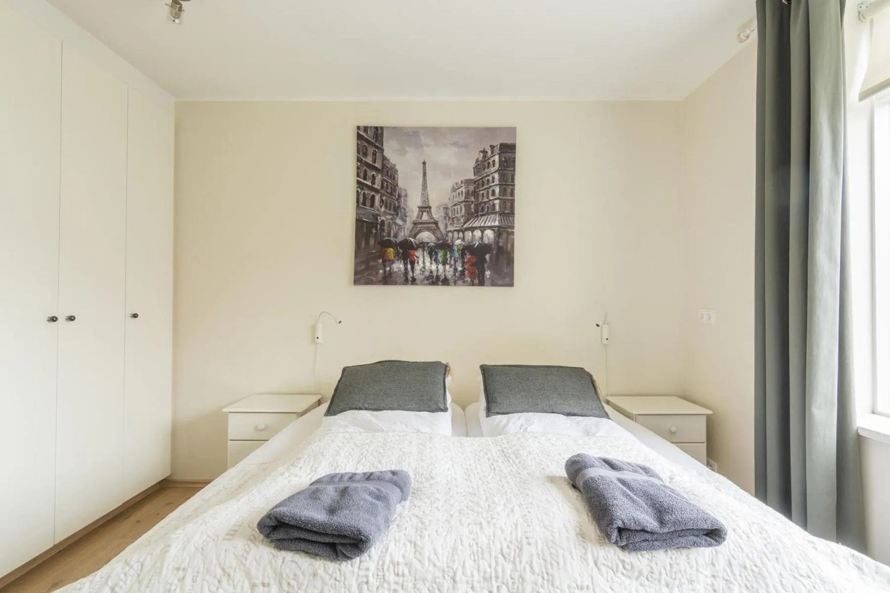 Bedroom, Bed in Acco Town Square Apartments