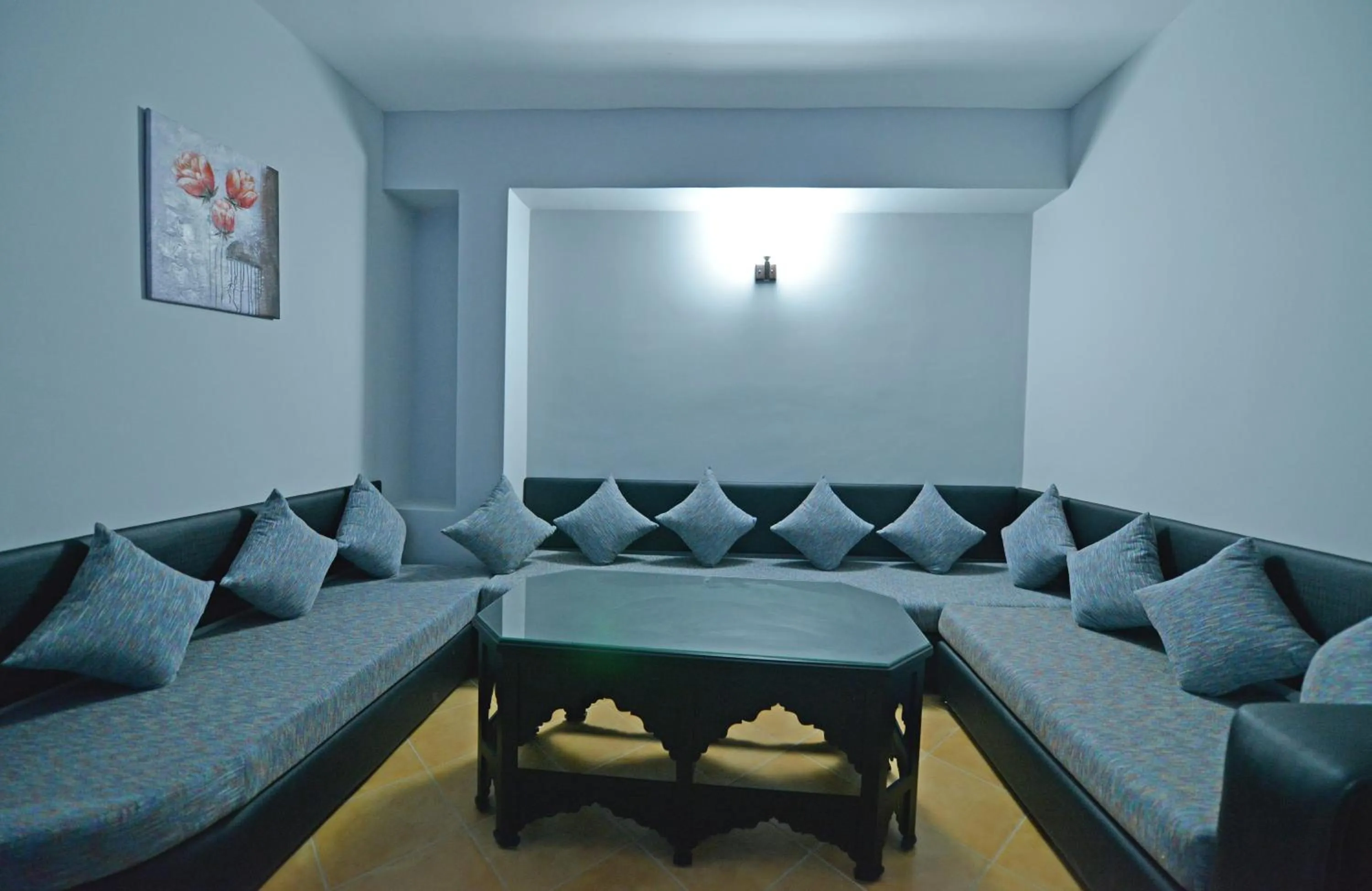 Living room in Hôtel Suite Martil