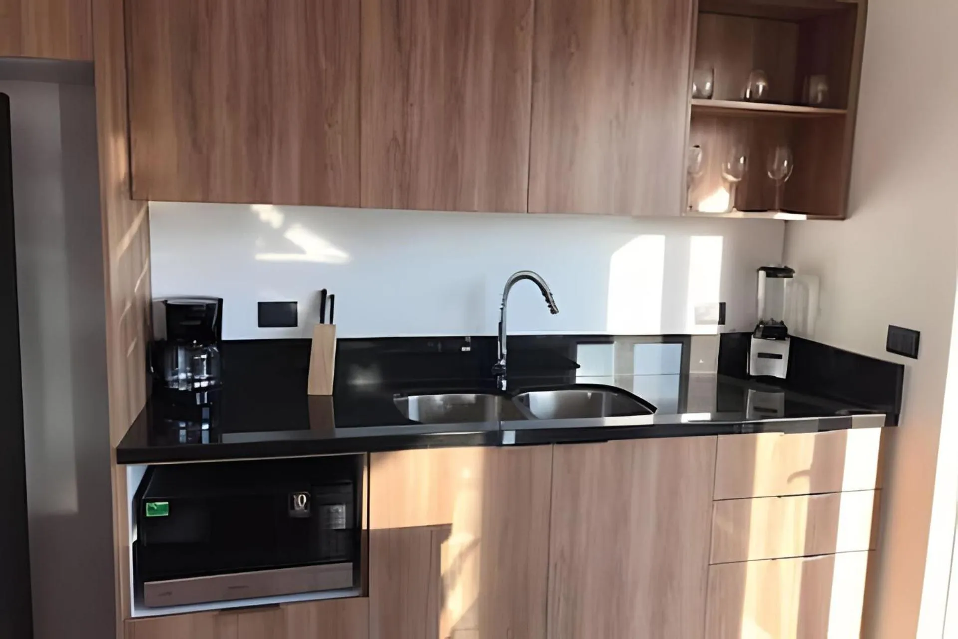 Kitchen or kitchenette in Monyxbnb at Zoho Skies