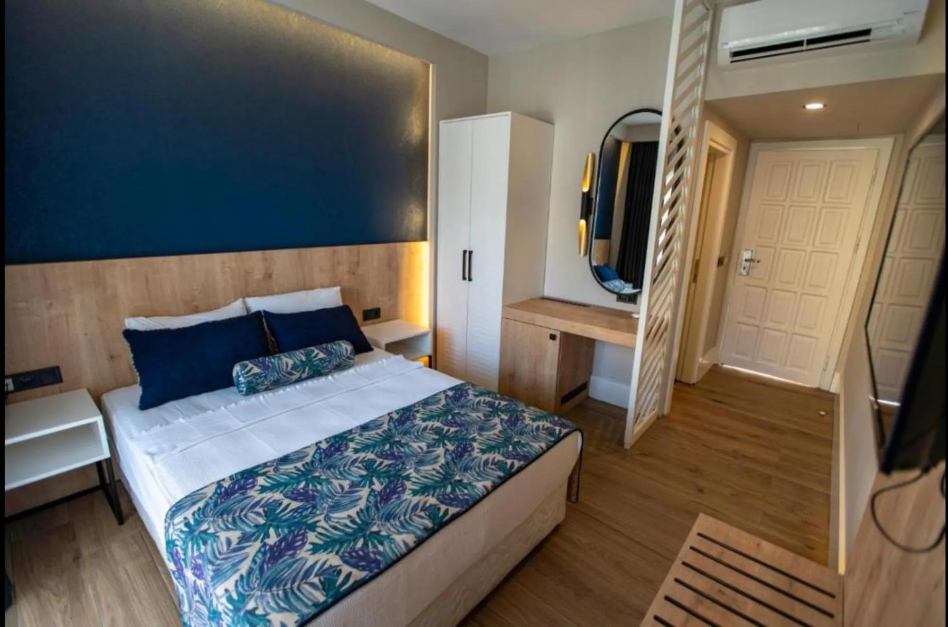 Bed in MIR'AMOR GARDEN Resort Hotel-ALL INCLUSIVE