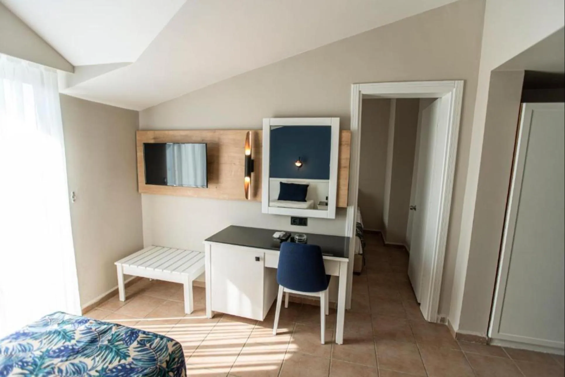 Bed in MIR'AMOR GARDEN Resort Hotel-ALL INCLUSIVE