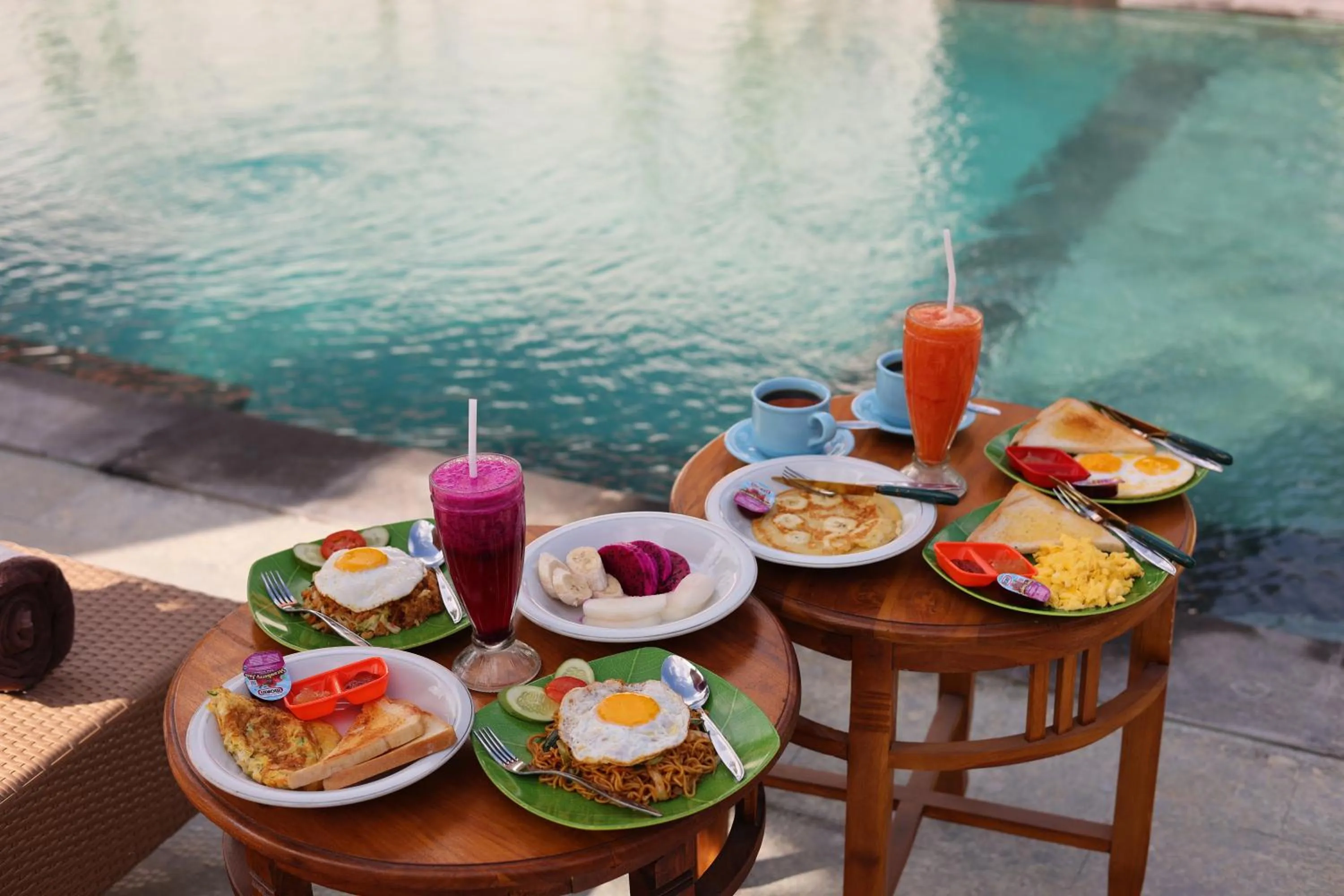 Swimming pool in Gati Cottage